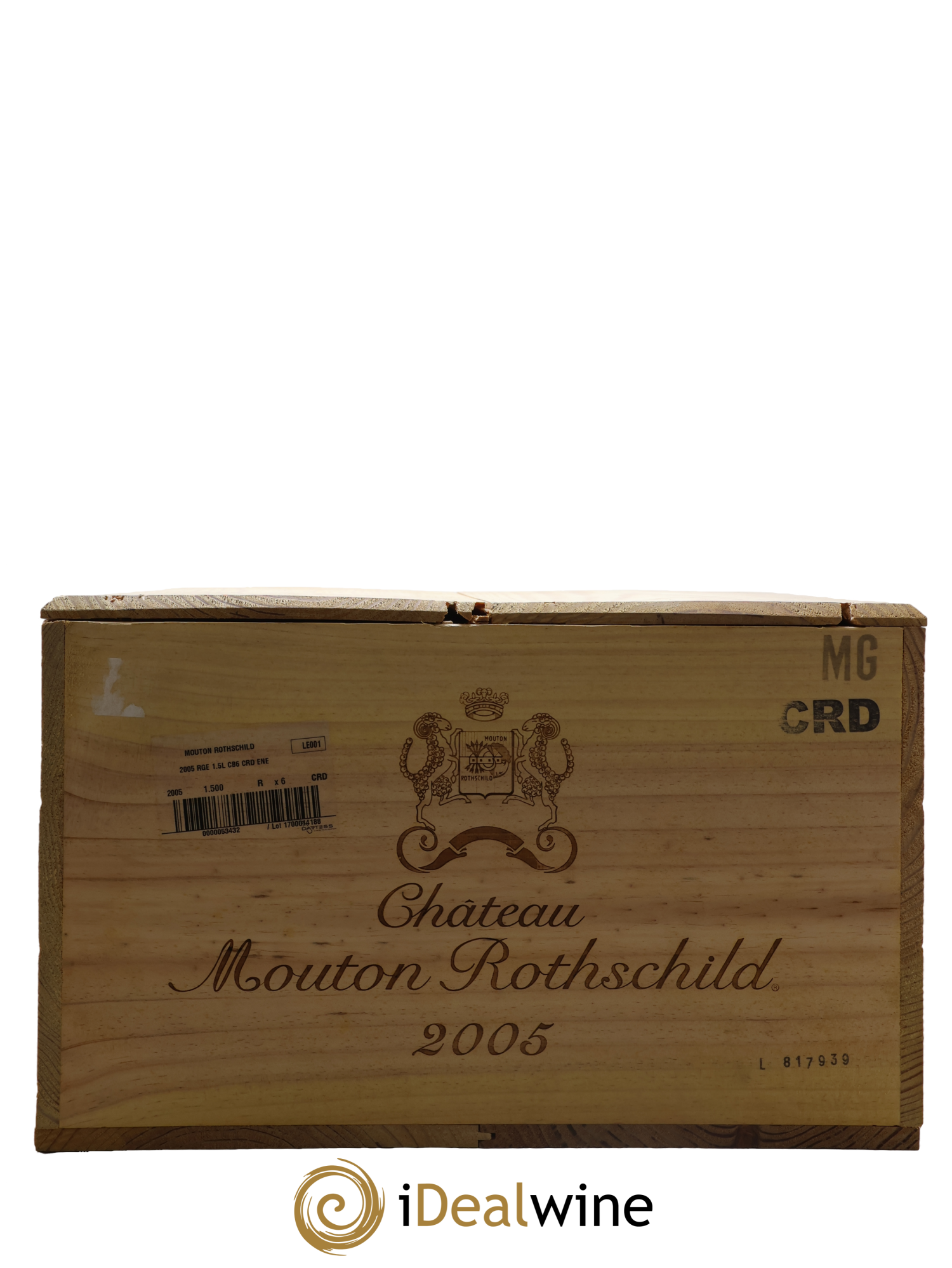 Château Mouton Rothschild 1er Grand Cru Classé 2005 - Lot of 6 magnums - 6