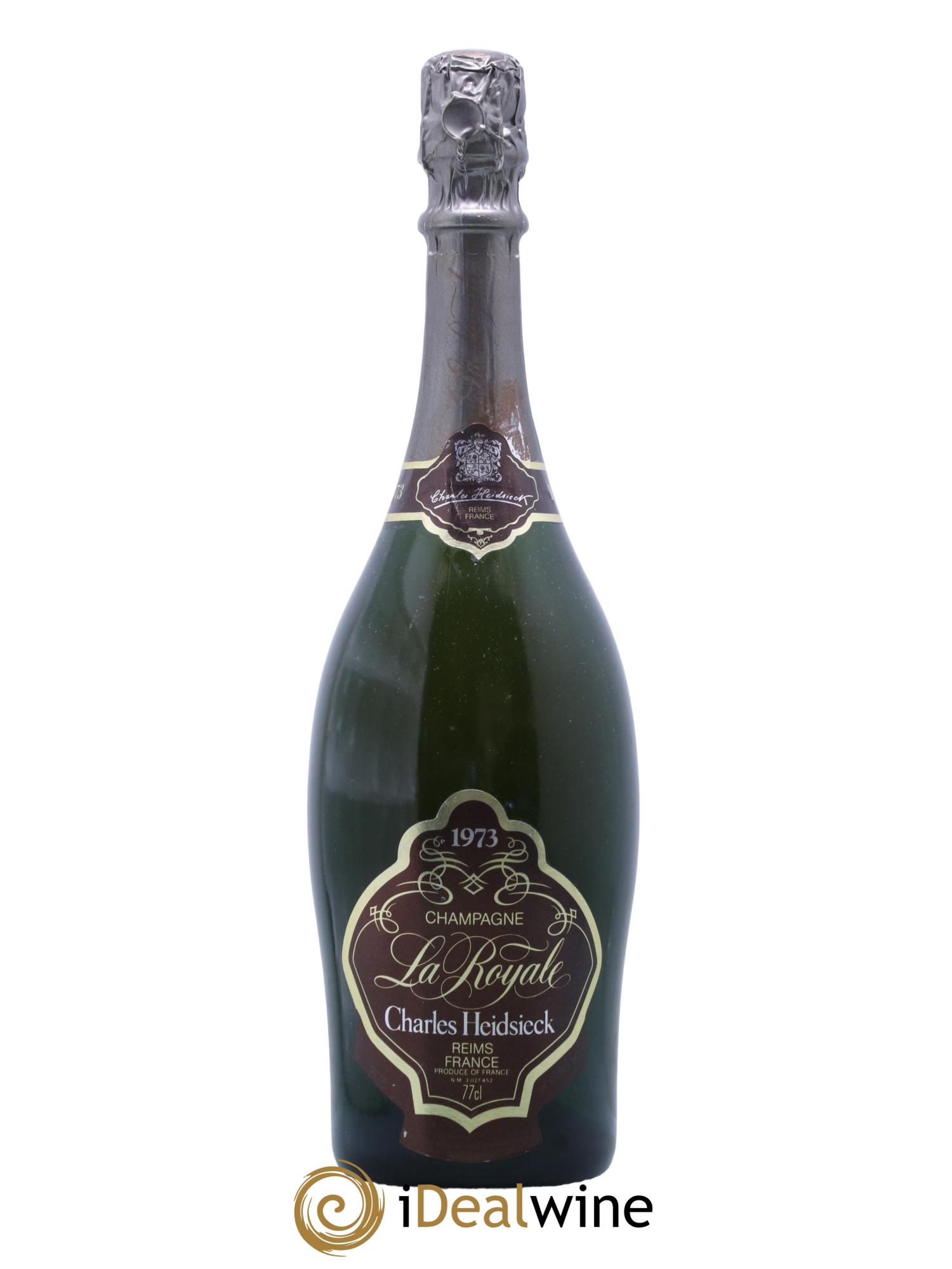 Champagne La Royale Charles Heidiesck 1973 - Lot de 1 bouteille - 0