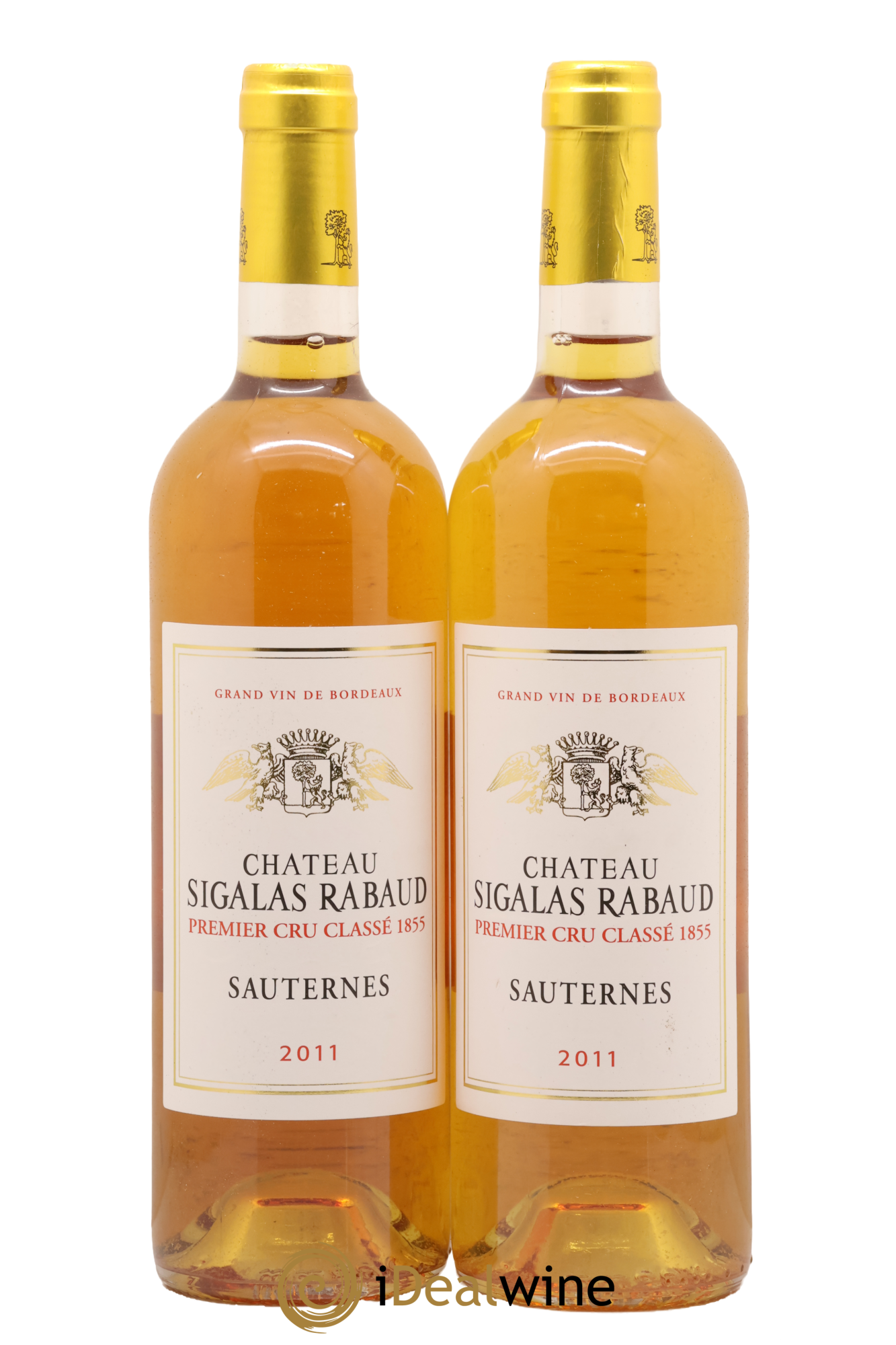 Château Sigalas Rabaud 1er Grand Cru Classé 2011 - Lot de 2 bouteilles - 0