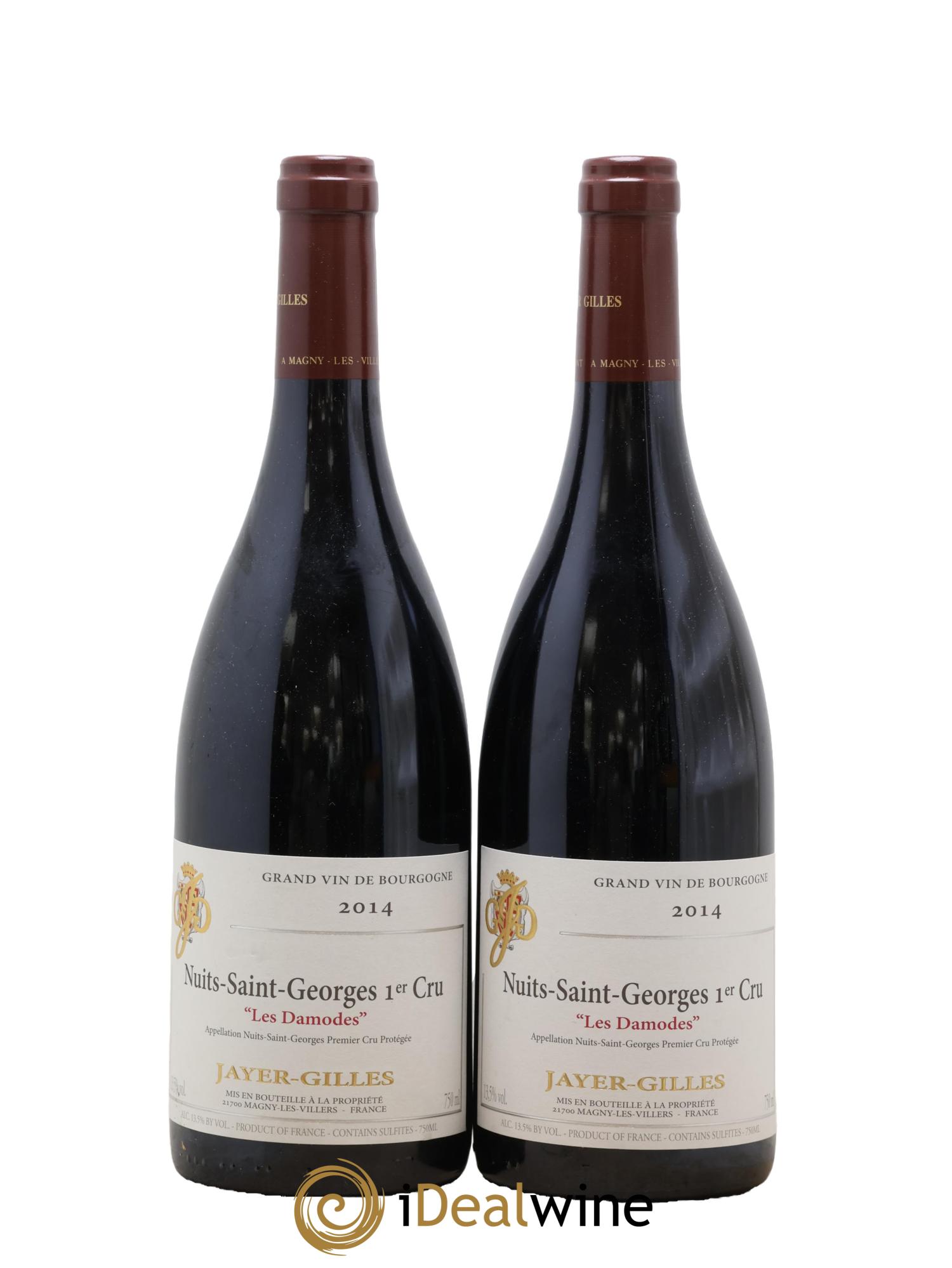 Nuits-Saint-Georges 1er Cru Les Damodes Jayer-Gilles  2014 - Lotto di 2 bottiglie - 0
