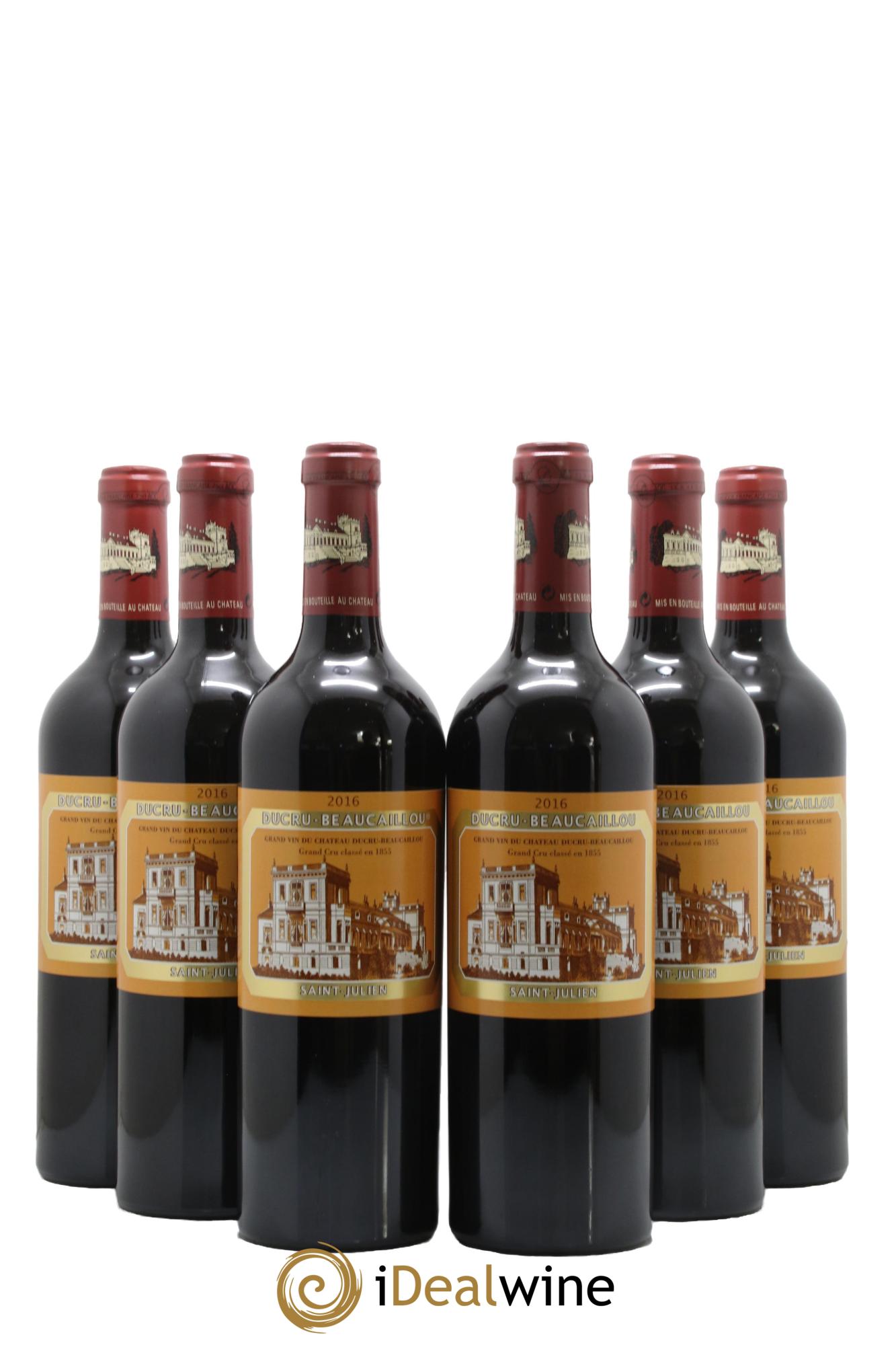 Château Ducru Beaucaillou 2ème Grand Cru Classé 2016 - Posten von 6 Flaschen - 0