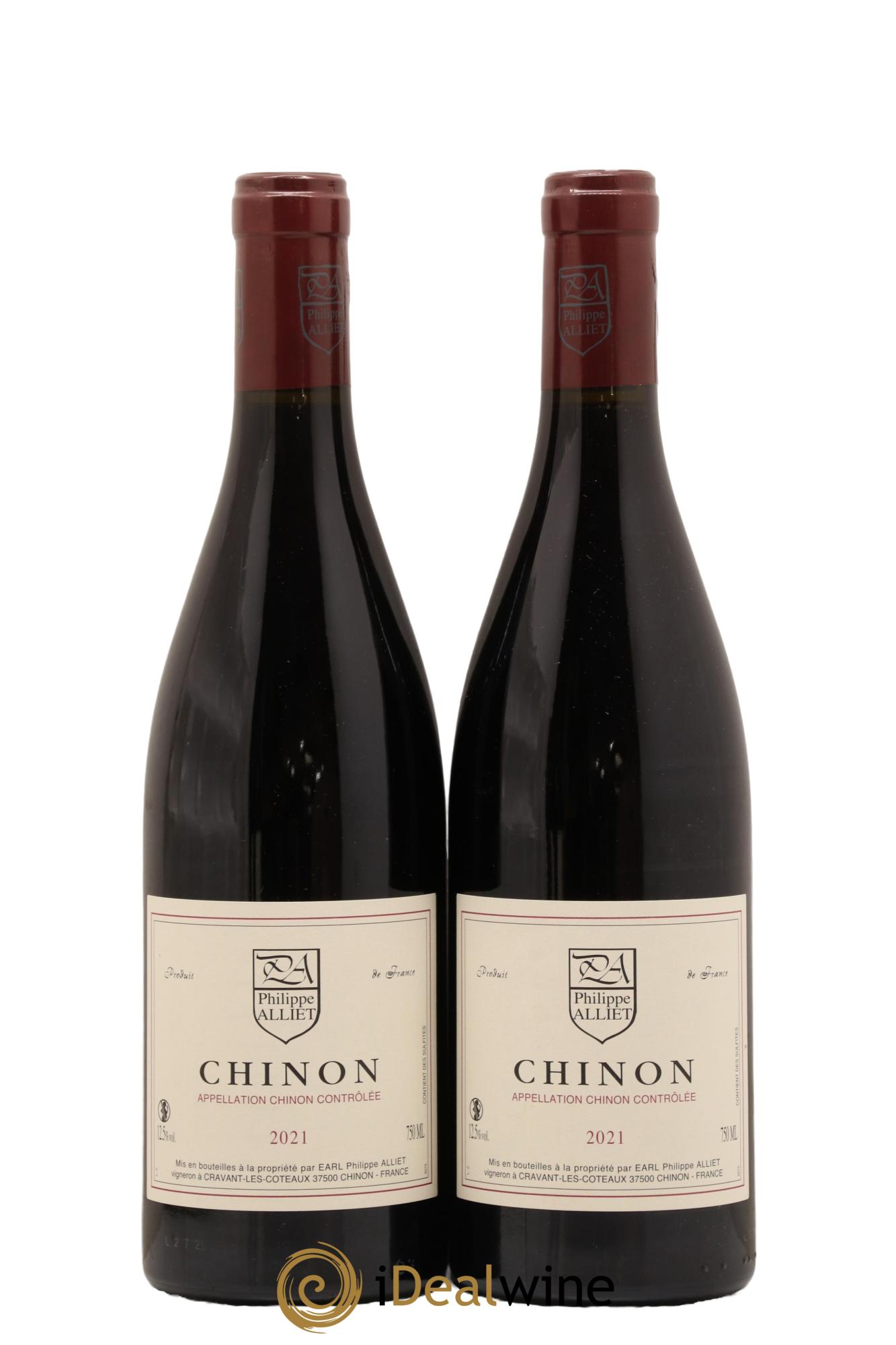 Chinon Philippe Alliet 2021 - Lot de 2 bouteilles - 0