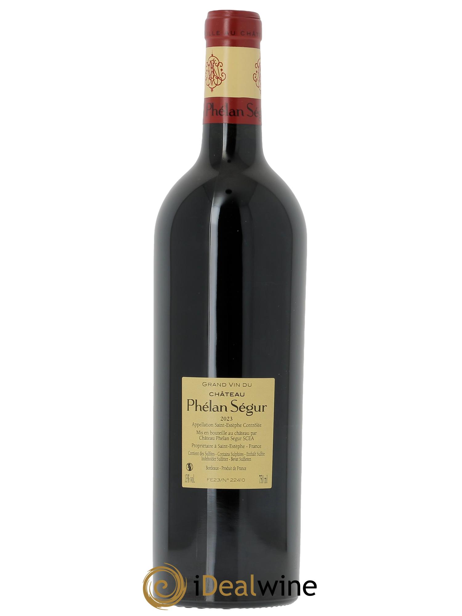 Château Phélan Ségur (CBO à partir de 6 bts) 2023 - Lot de 1 bouteille - 1