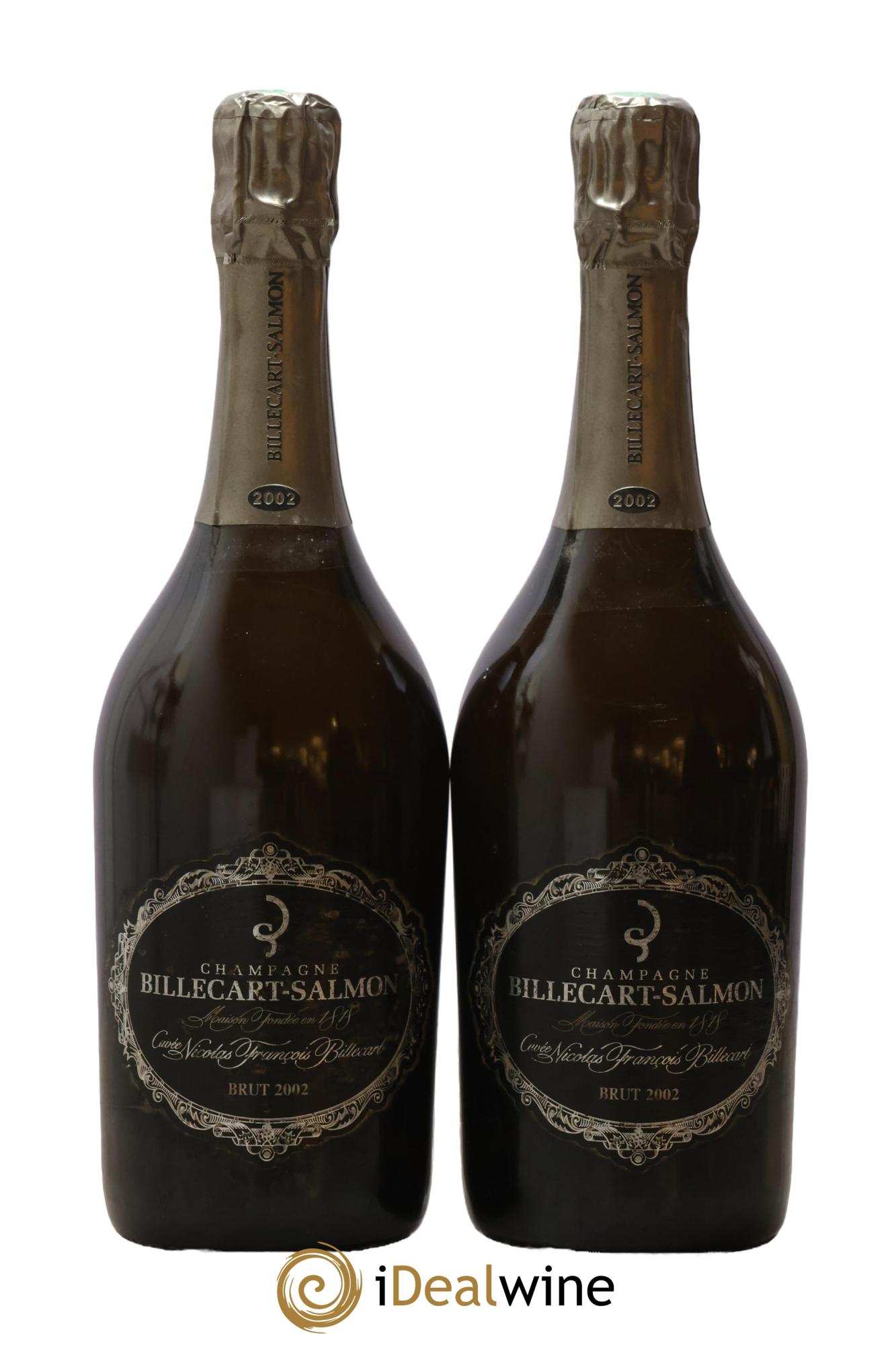 Brut Nicolas François Billecart Billecart-Salmon 2002 - Posten von 2 Flaschen - 0