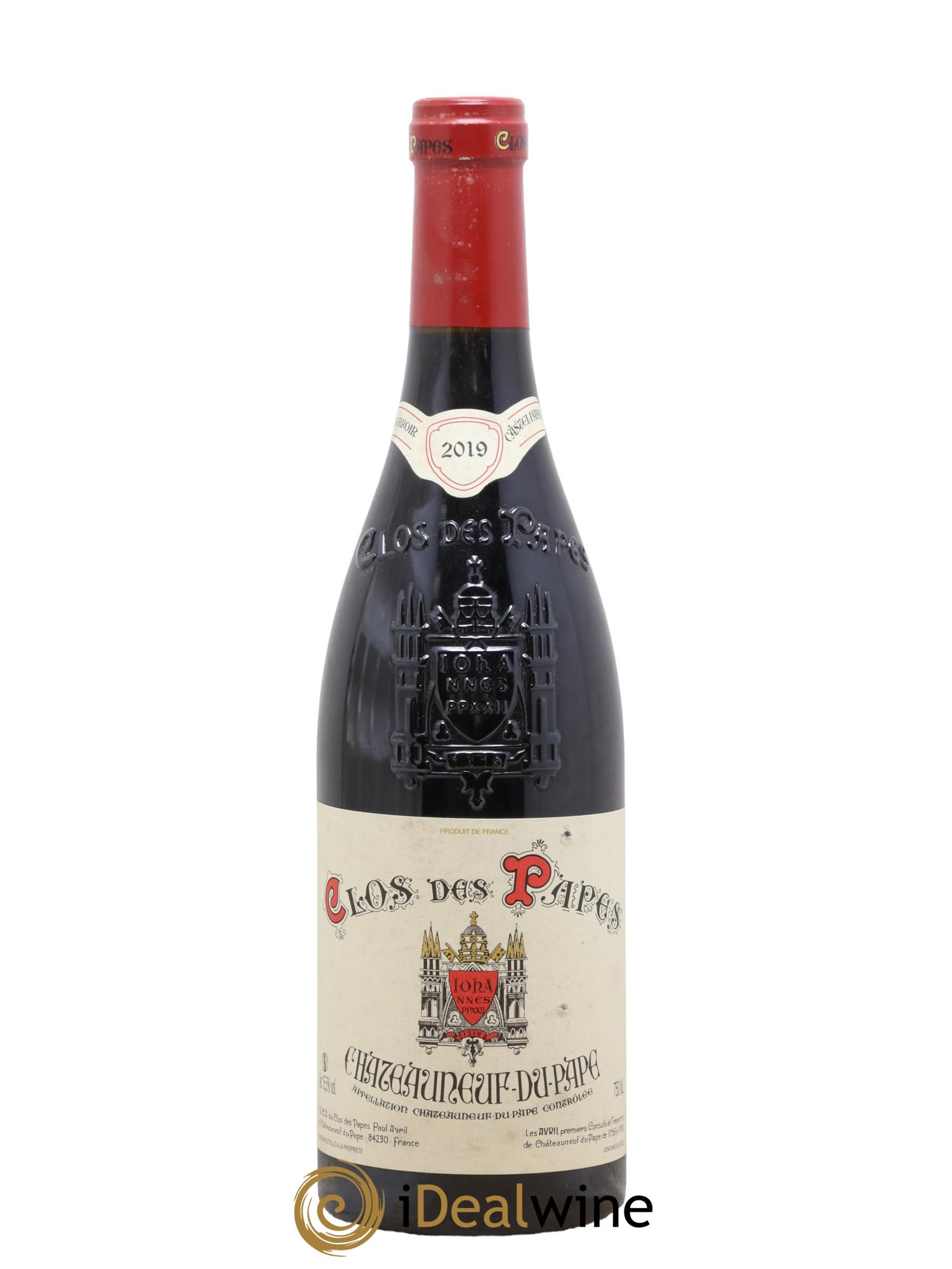 Châteauneuf-du-Pape Clos des Papes - Paul Avril 2019 - Lot of 1 bottle - 0