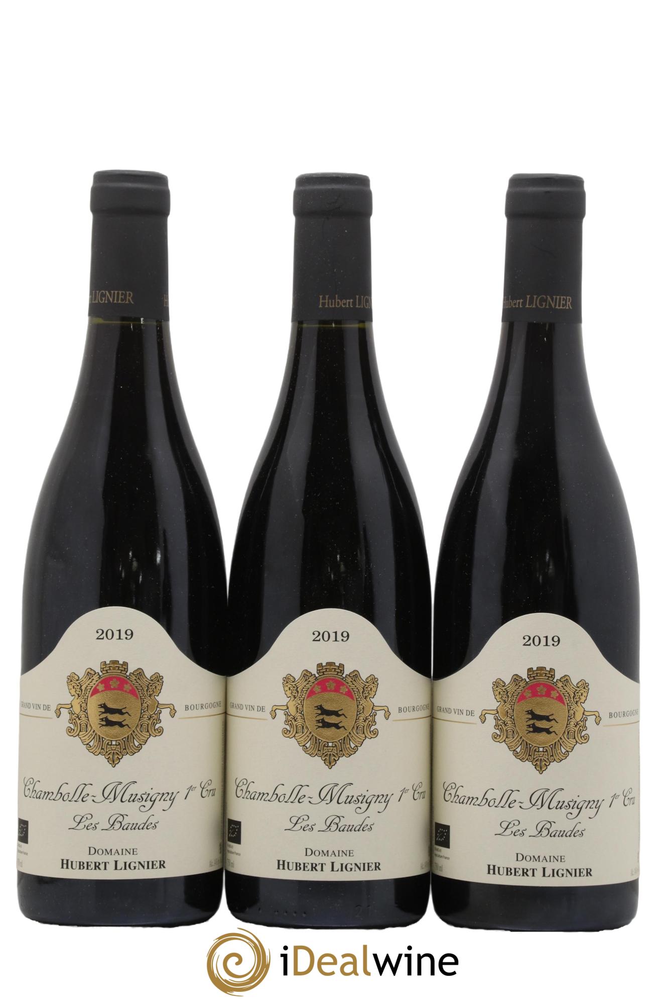 Chambolle-Musigny 1er Cru Les Baudes Hubert Lignier (Domaine) 2019 - Lot de 3 bouteilles - 0