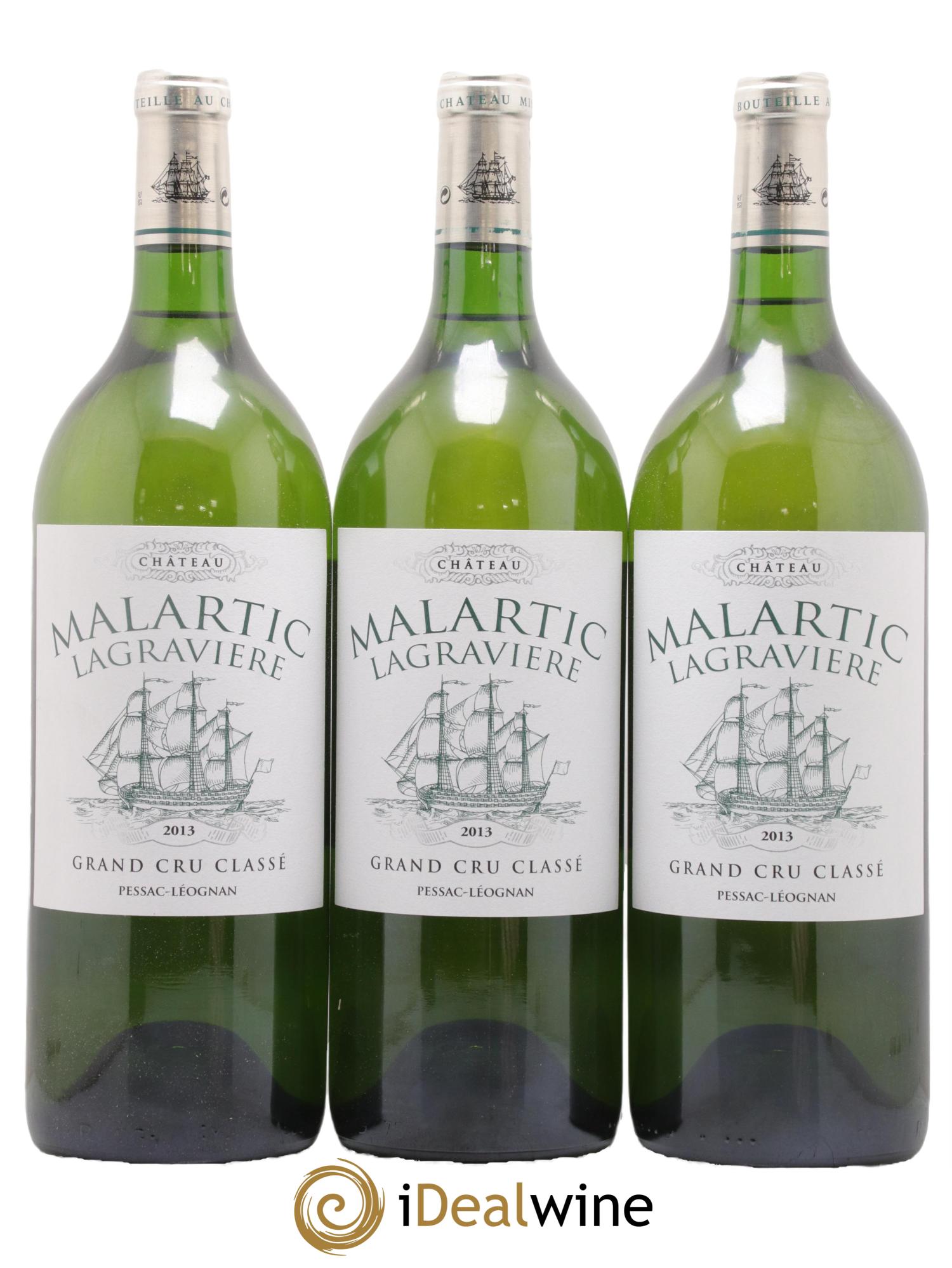Château Malartic-Lagravière Cru Classé de Graves 2013 - Lot de 6 magnums - 2