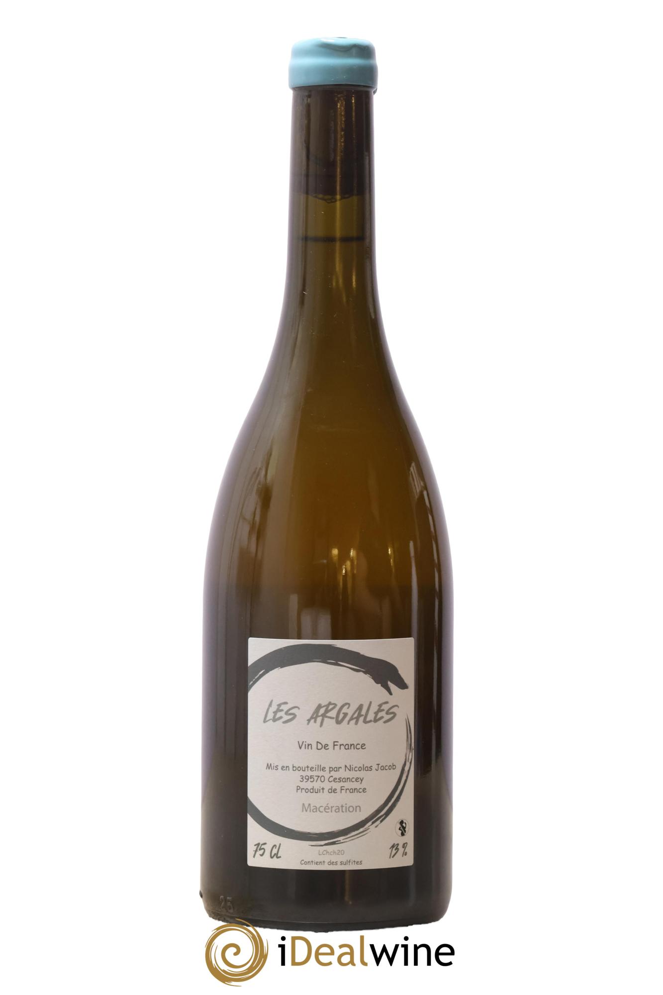 Vin de France Les Argales Nicolas Jacob 2020 - Lot of 1 bottle - 1