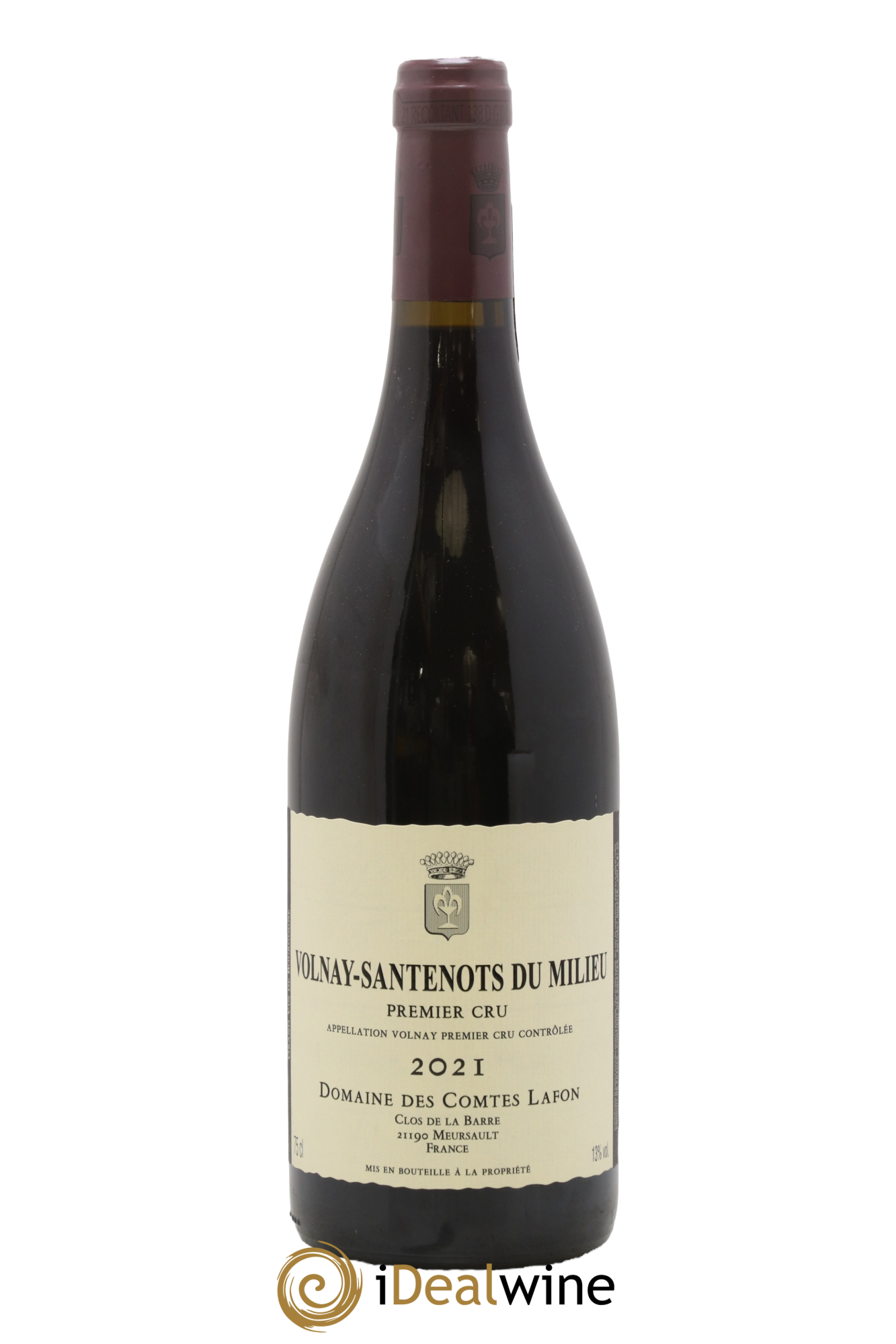Volnay 1er Cru Santenots du Milieu Comtes Lafon (Domaine des) 2021 - Posten von 1 Flasche - 0