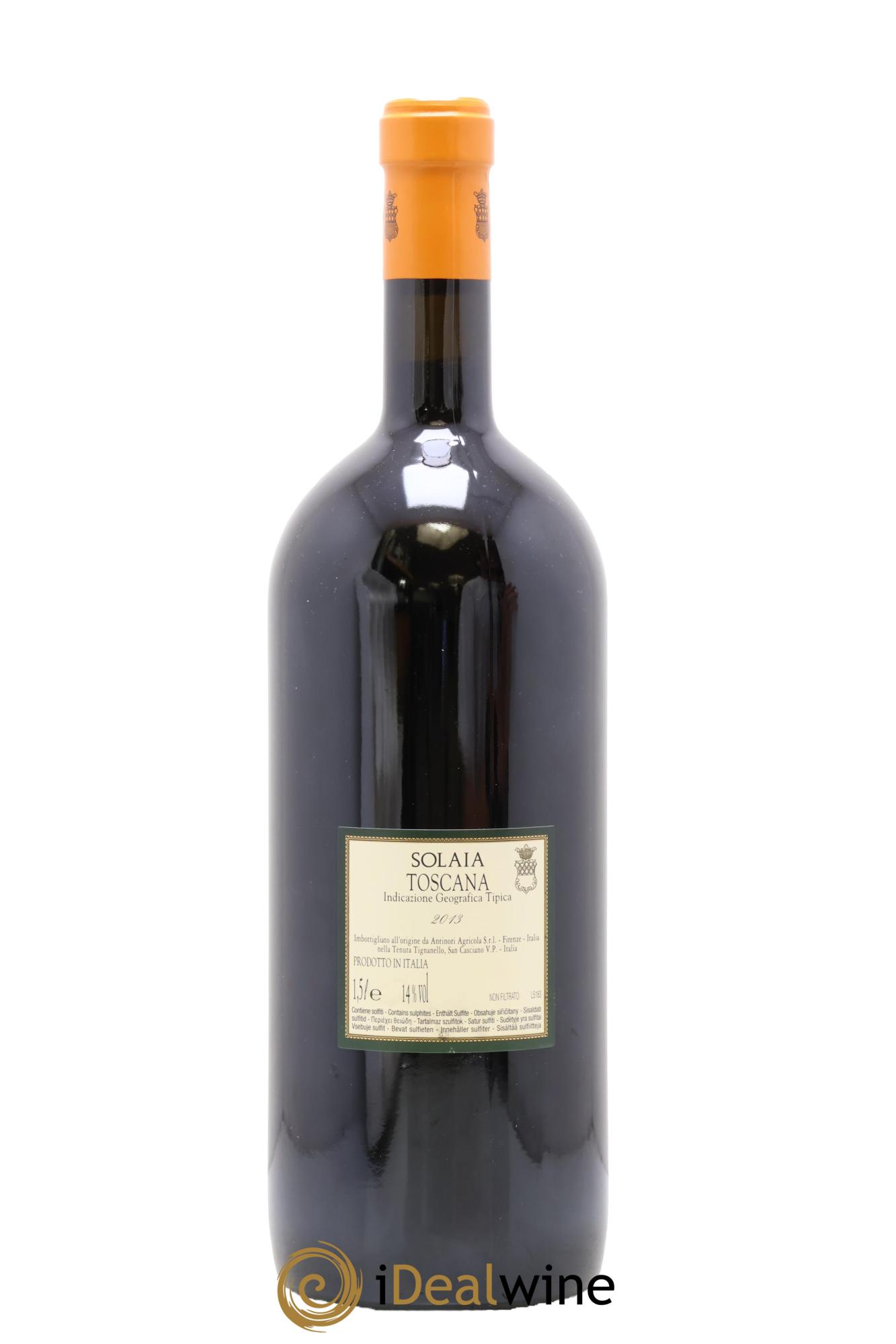 Toscana IGT Solaia Tenuta Tignanello - Marchesi Antinori 2013 - Lot de 1 magnum - 1