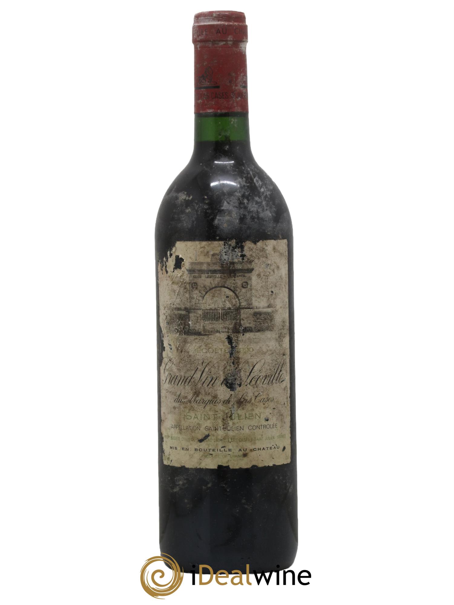 Château Léoville Las Cases 2ème Grand Cru Classé 1990 - Lot de 1 bouteille - 0