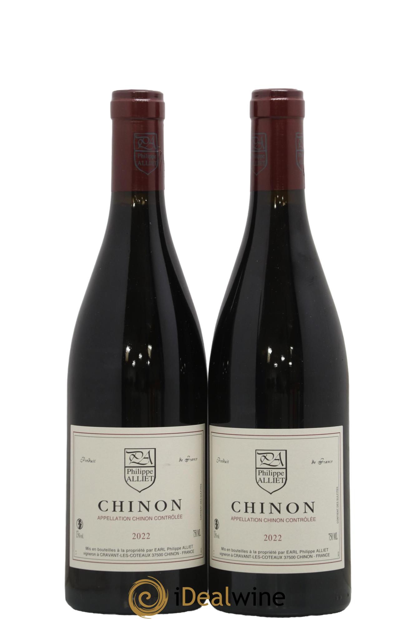 Chinon Philippe Alliet 2022 - Lot de 2 bouteilles - 0