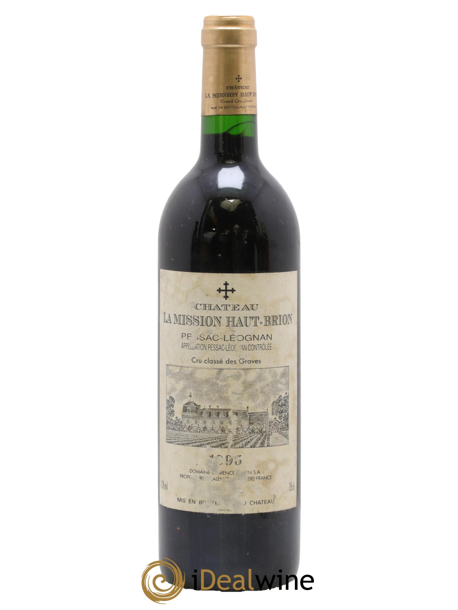 Château la Mission Haut-Brion Cru Classé de Graves 1995 - Lot de 1 bouteille - 0
