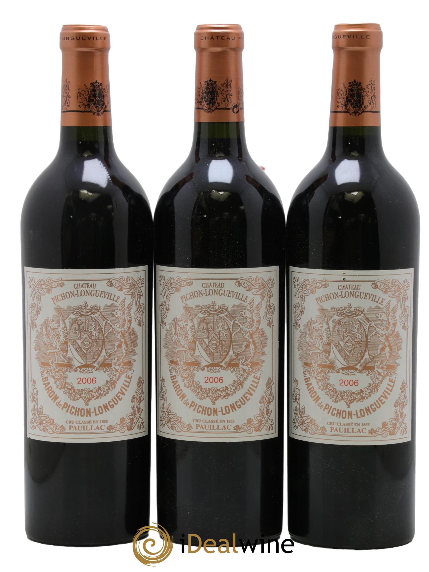 Pichon Longueville Baron 2ème Grand Cru Classé 2006 - Lot de 12 bouteilles - 2