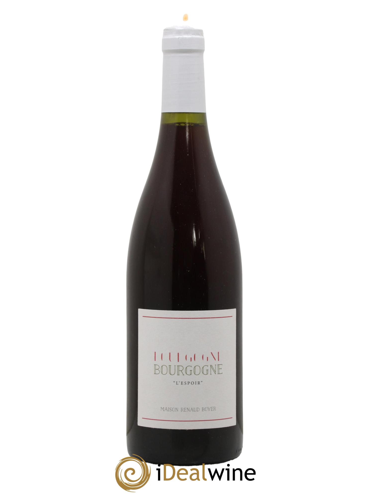 Bourgogne L'Espoir Renaud Boyer 2016 - Lot de 1 bouteille - 0