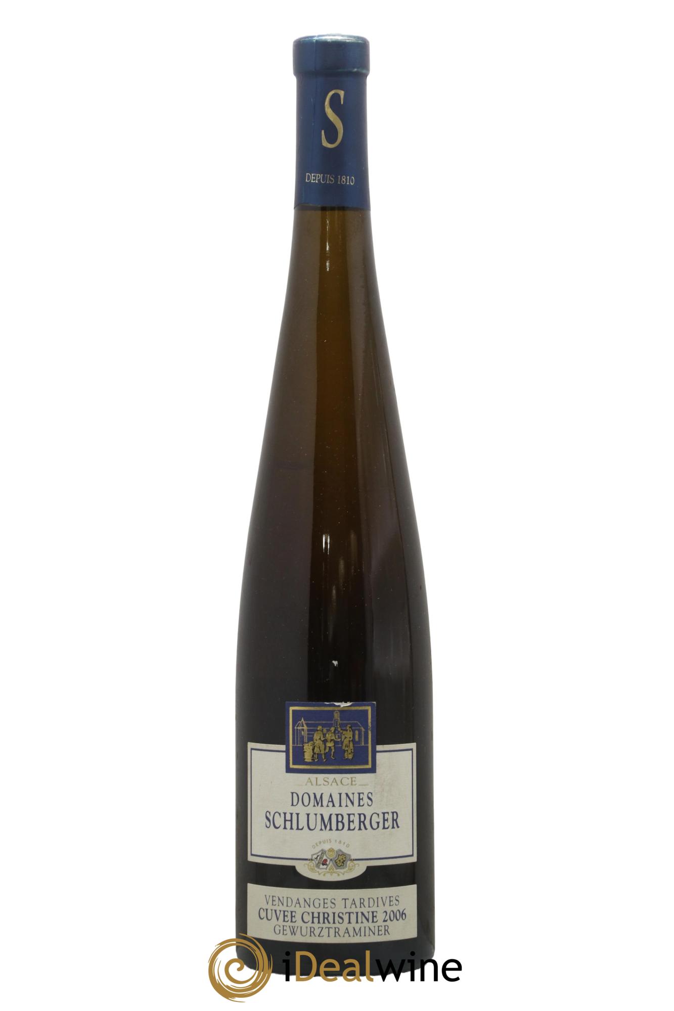 Gewurztraminer Vendanges Tardives  Cuvée Christine Schlumberger 2006 - Posten von 1 Flasche - 0
