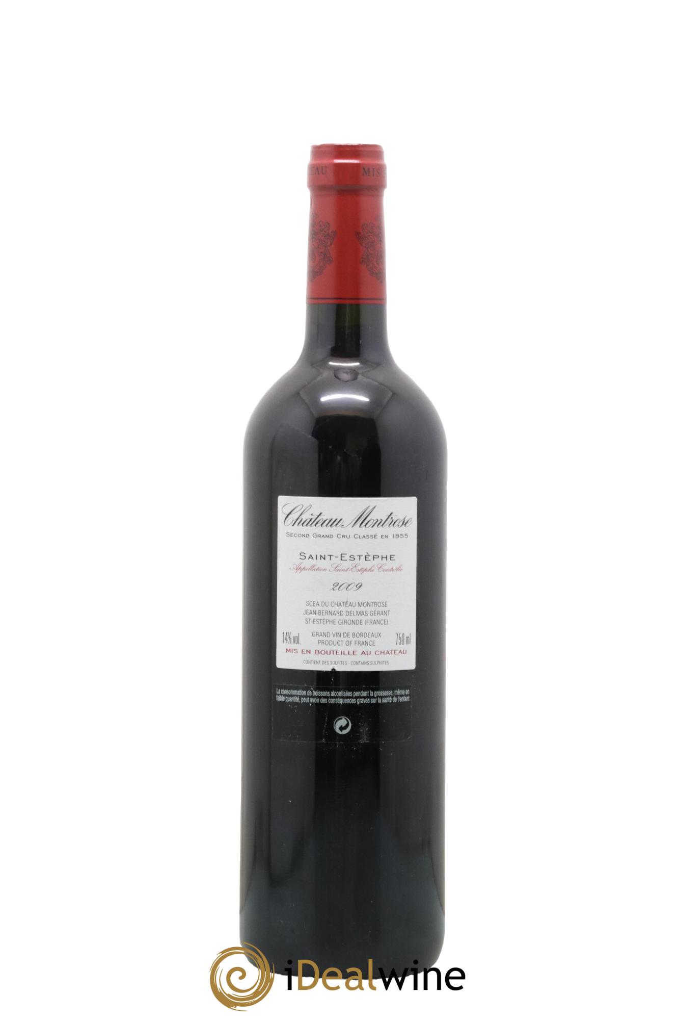 Château Montrose 2ème Grand Cru Classé 2009 - Posten von 1 Flasche - 1