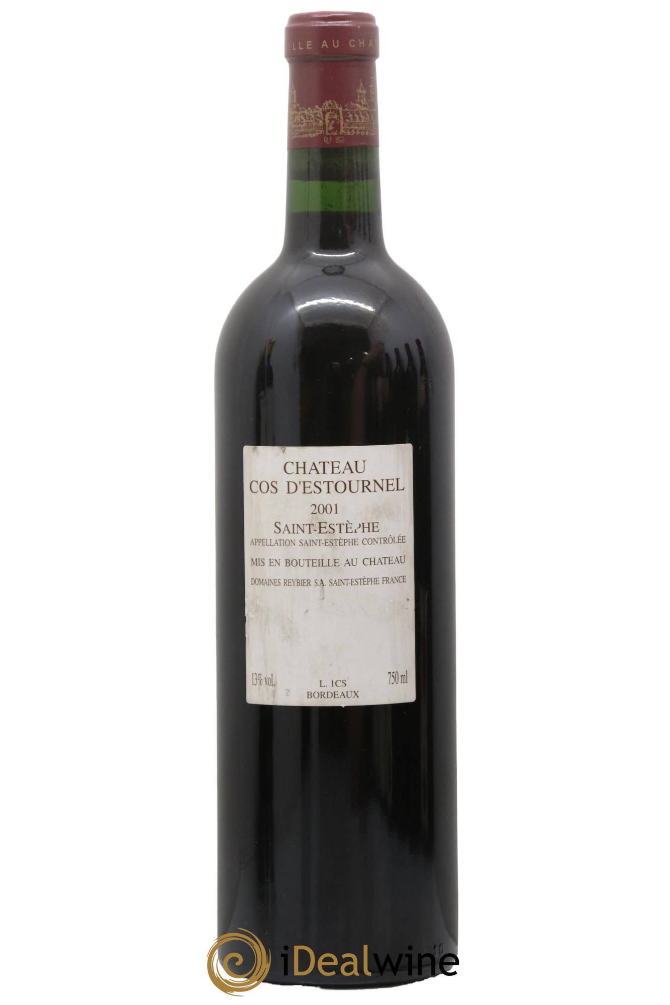Cos d'Estournel 2ème Grand Cru Classé 2001 - Posten von 1 Flasche - 1