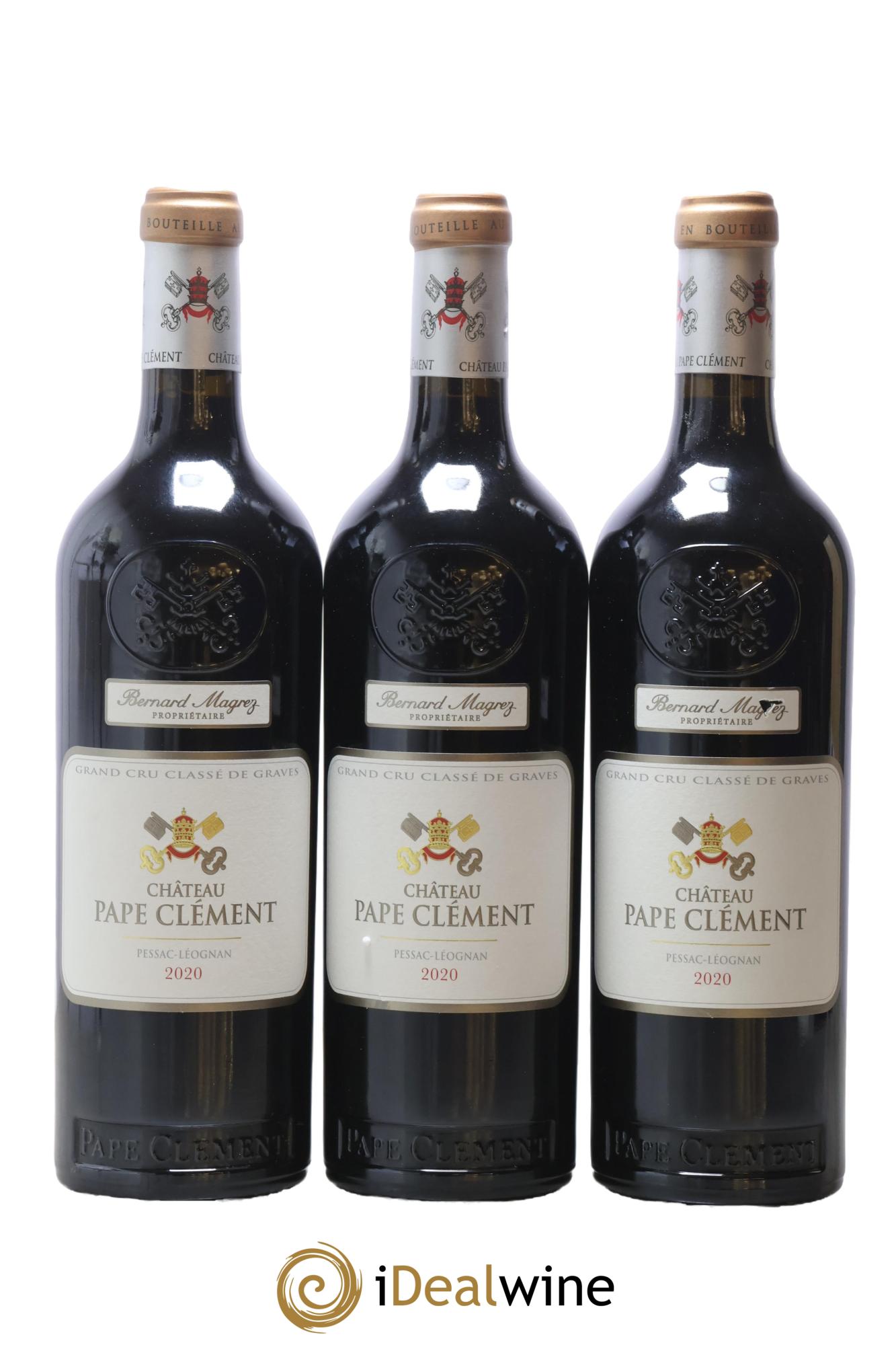 Château Pape Clément Cru Classé de Graves 2020 - Lot of 3 bottles - 0