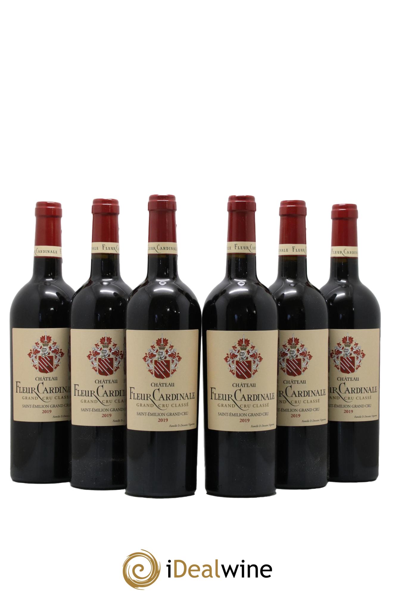 Château Fleur Cardinale Grand Cru Classé 2019 - Lot de 6 bouteilles - 0