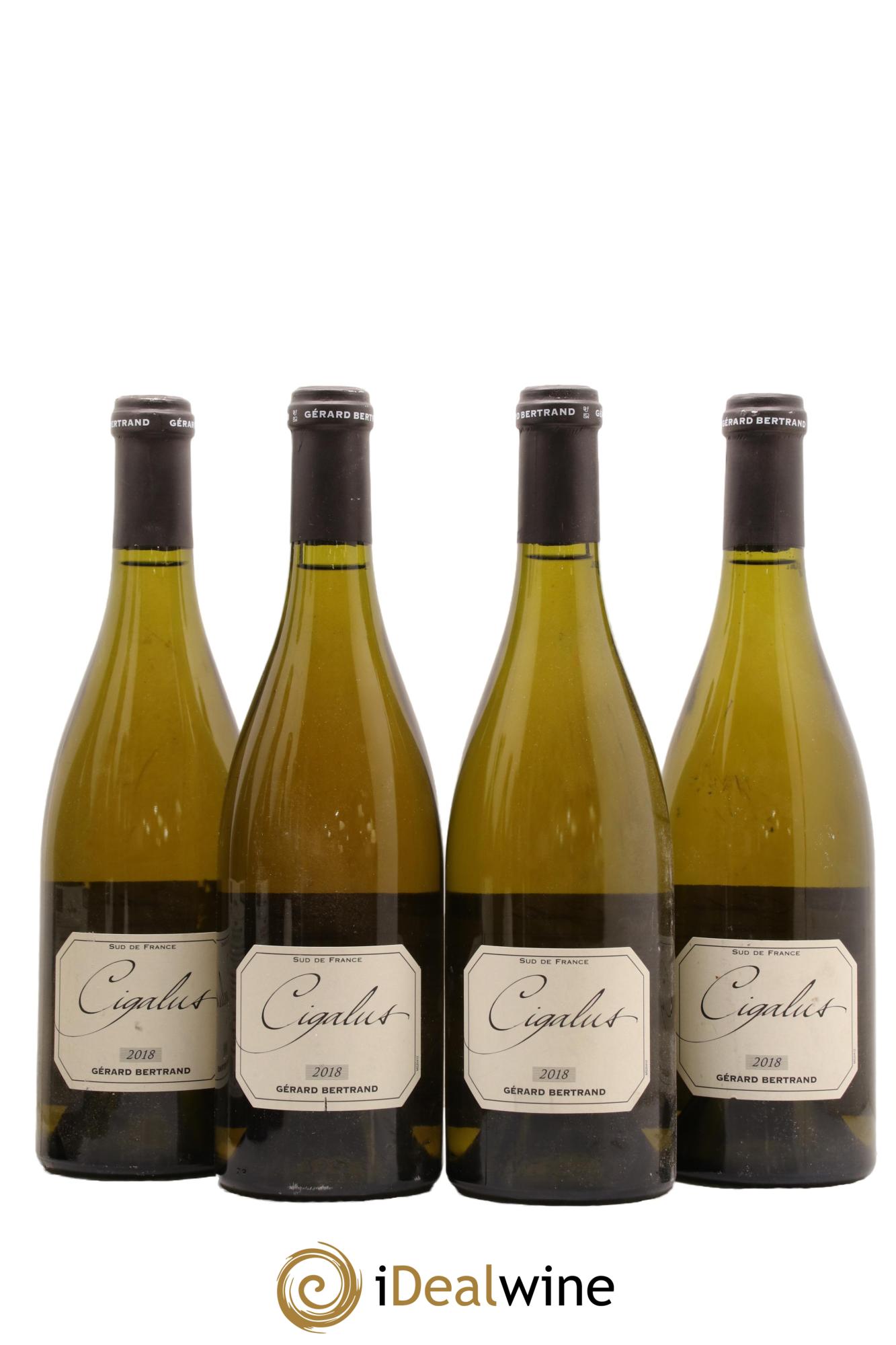 Pays d'Oc Cigalus Domaine Gerard Bertrand 2018 - Lot de 4 bouteilles - 0
