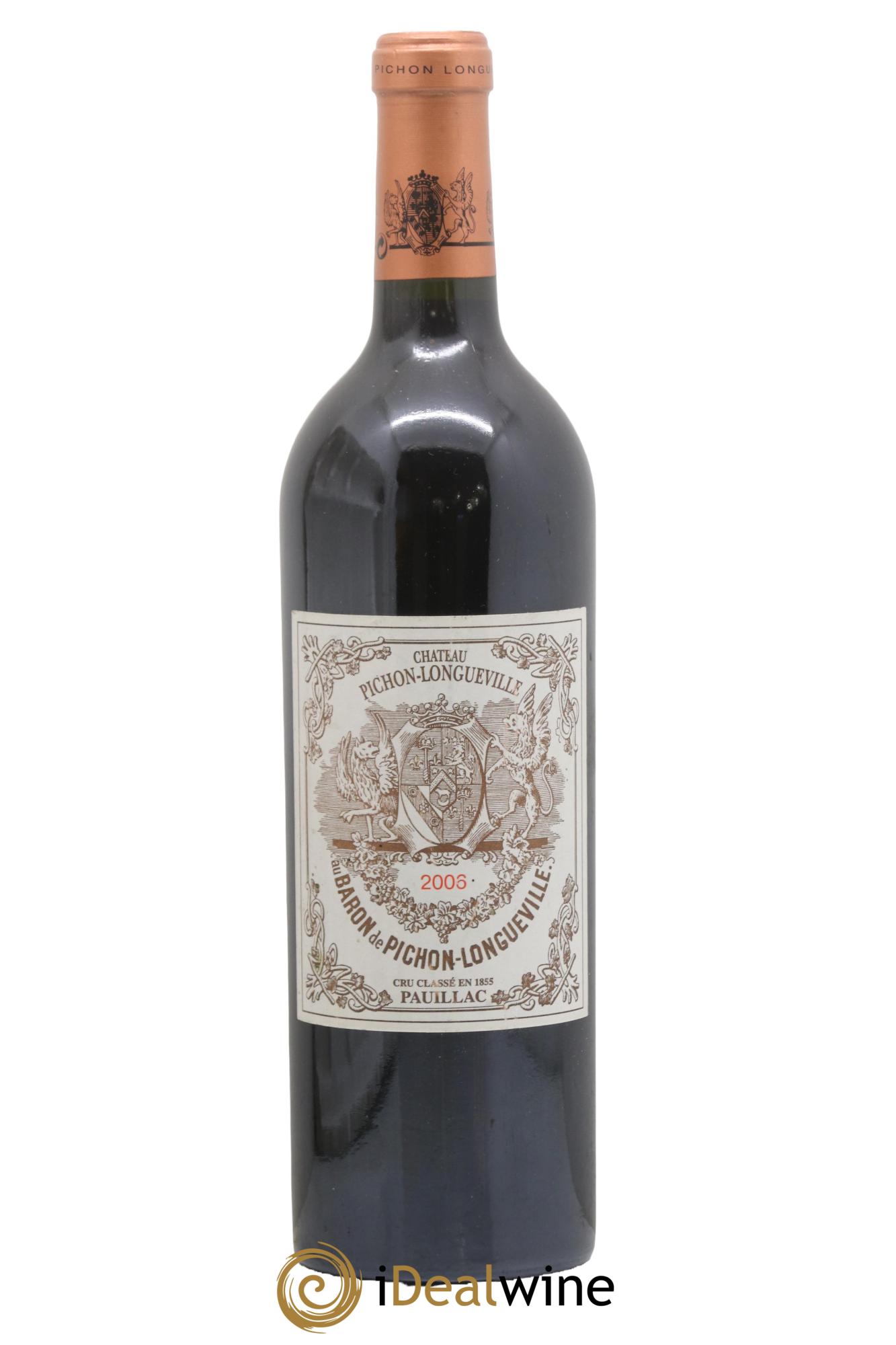 Pichon Longueville Baron 2ème Grand Cru Classé 2006 - Lot de 1 bouteille - 0