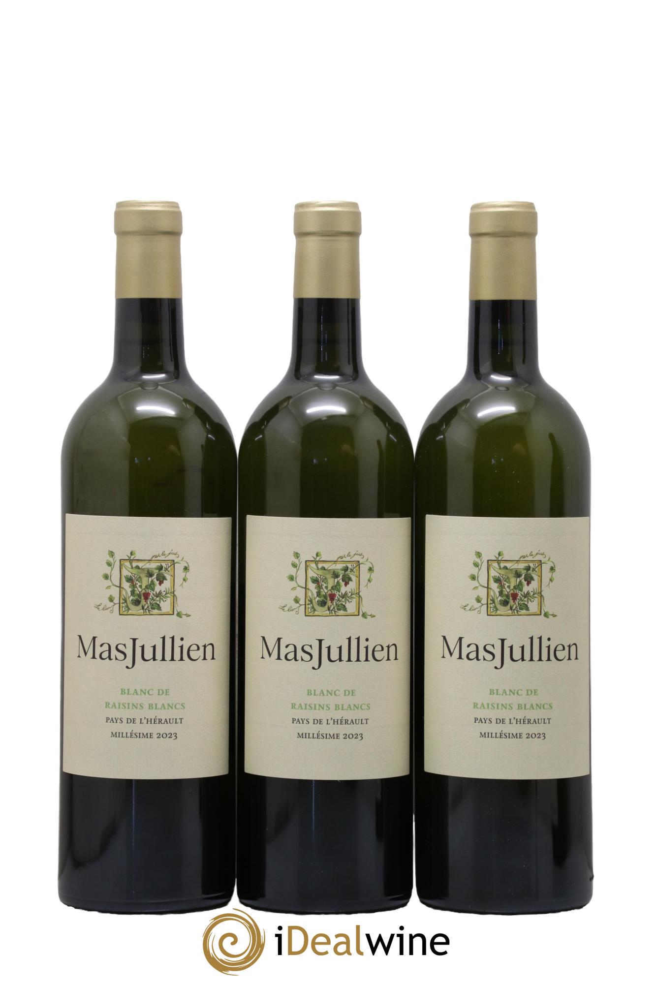 Pays d'Hérault Mas Jullien Olivier Jullien 2023 - Lot de 3 bouteilles - 0