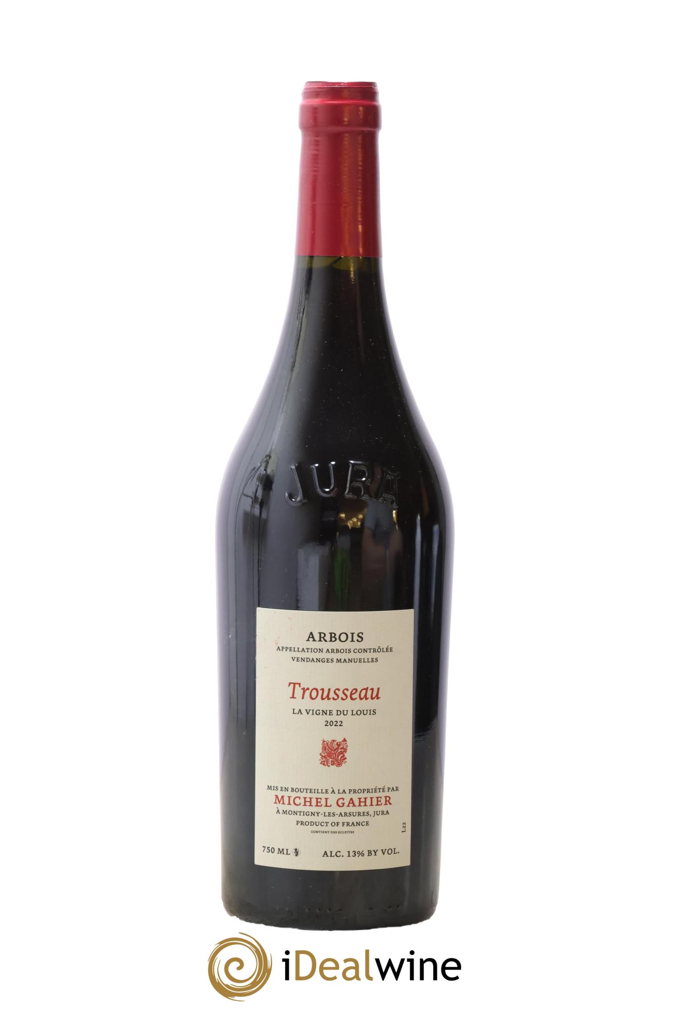 Arbois Trousseau La Vigne du Louis Michel Gahier 2022 - Lot de 1 bouteille - 0