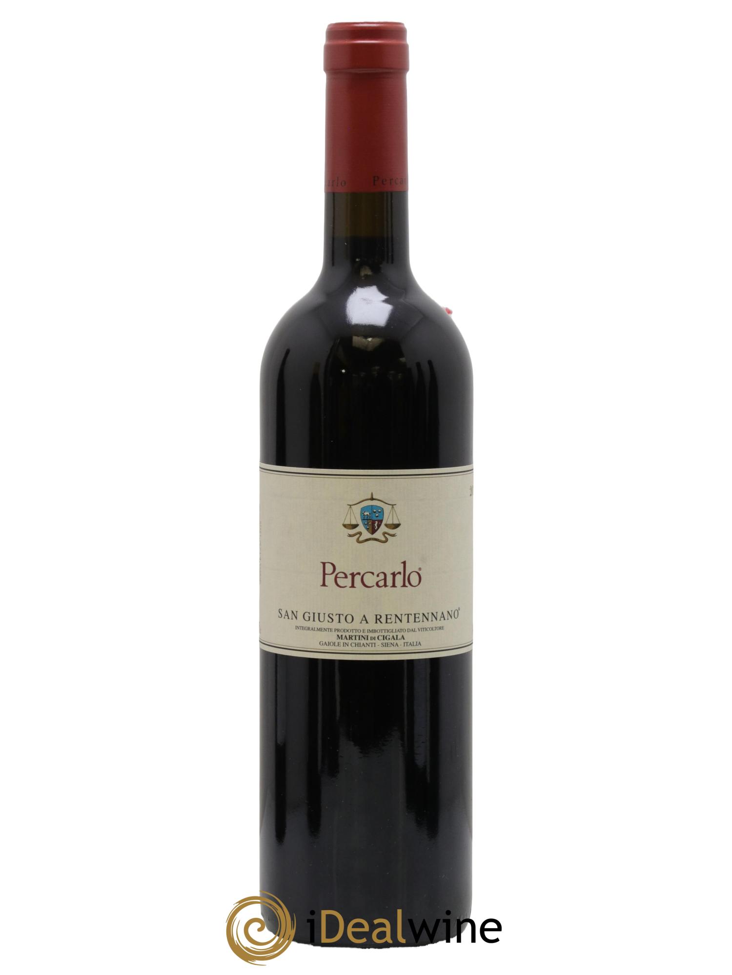 Toscana IGT San Giusto a Rentennano Percarlo Famille Martini di Cigala 2013 - Lot de 1 bouteille - 0