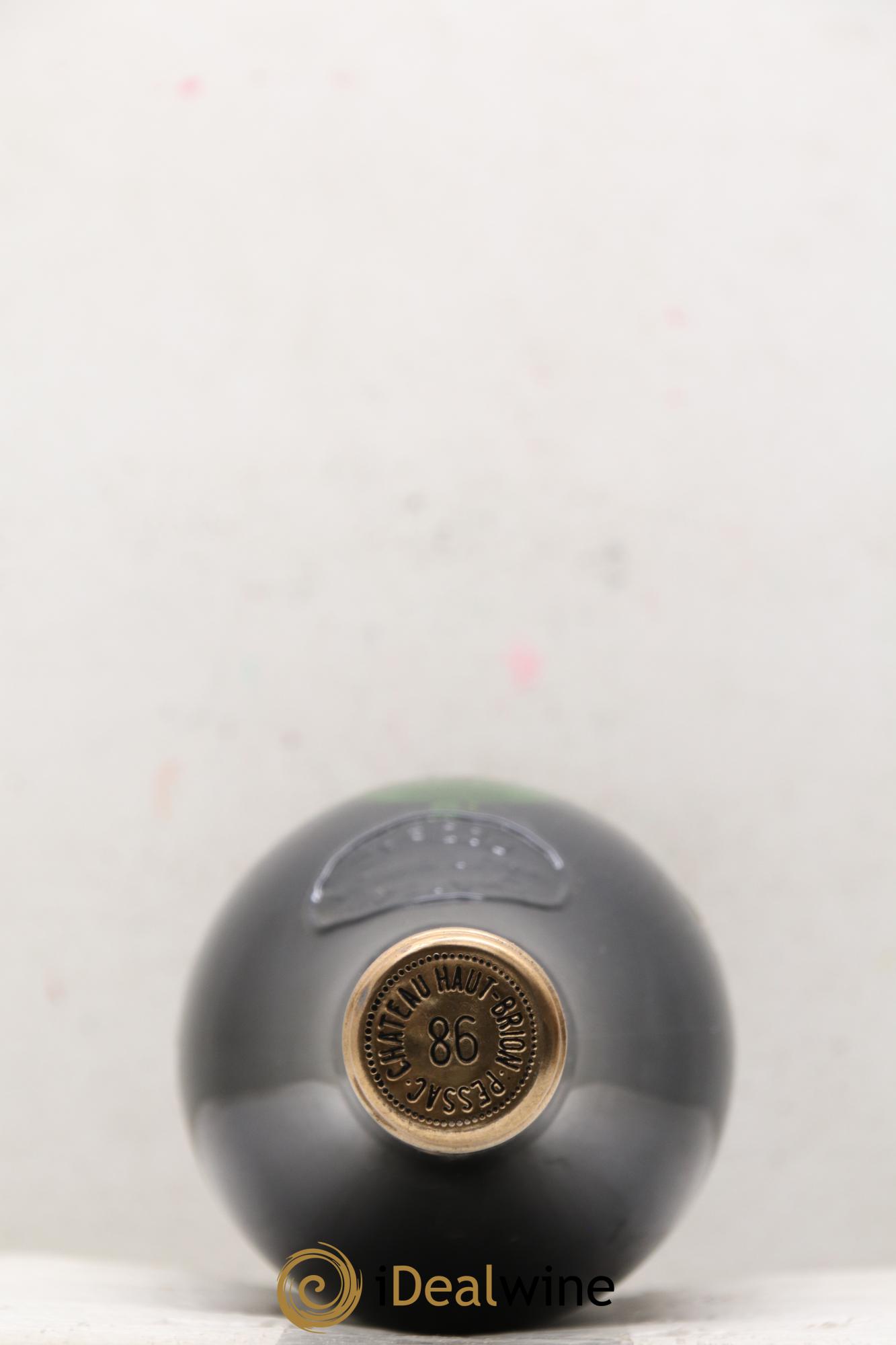 Château Haut Brion 1er Grand Cru Classé 1986 - Lotto di 1 bottiglia - 1