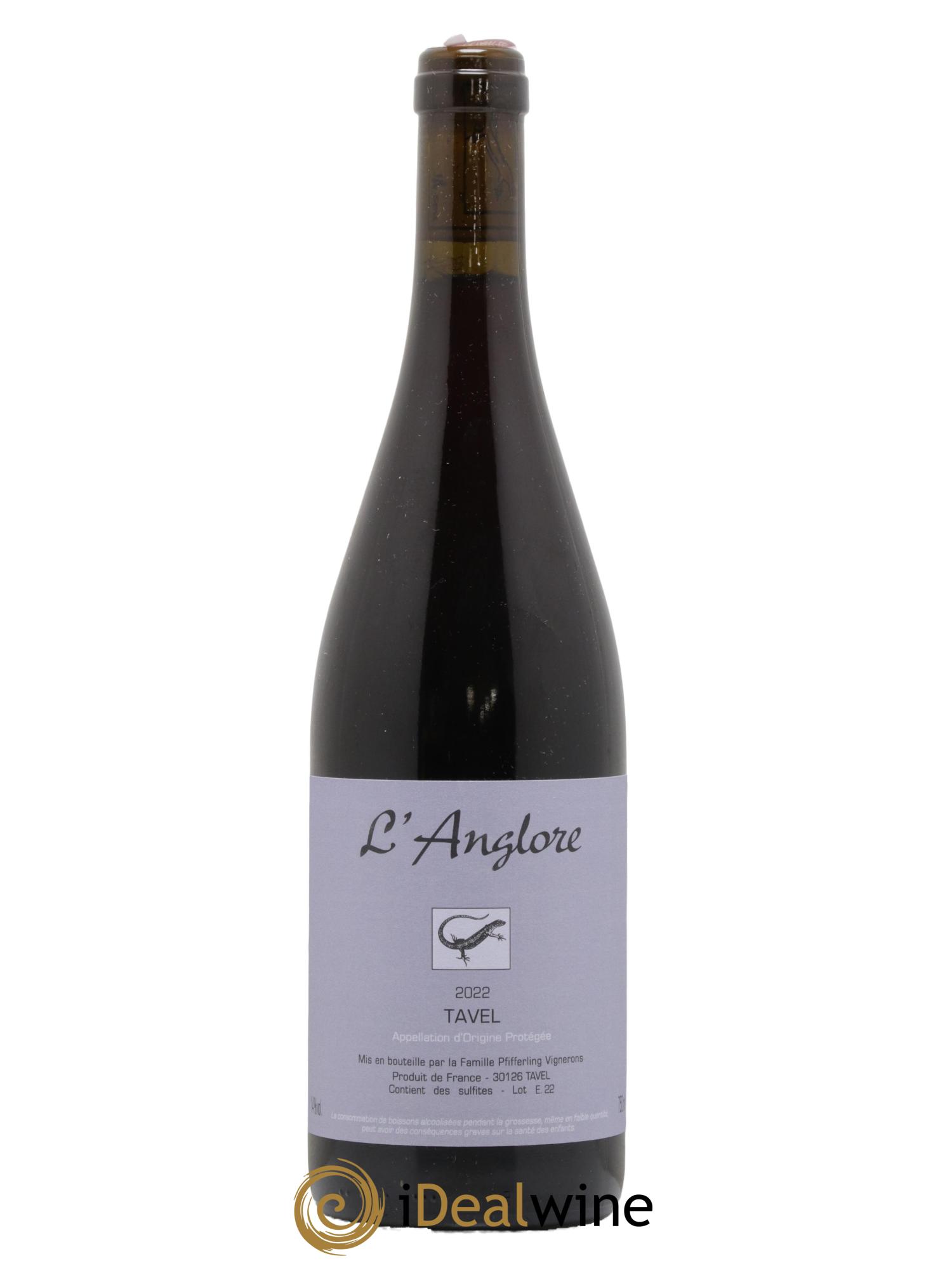 Tavel L'Anglore 2022 - Posten von 1 Flasche - 0