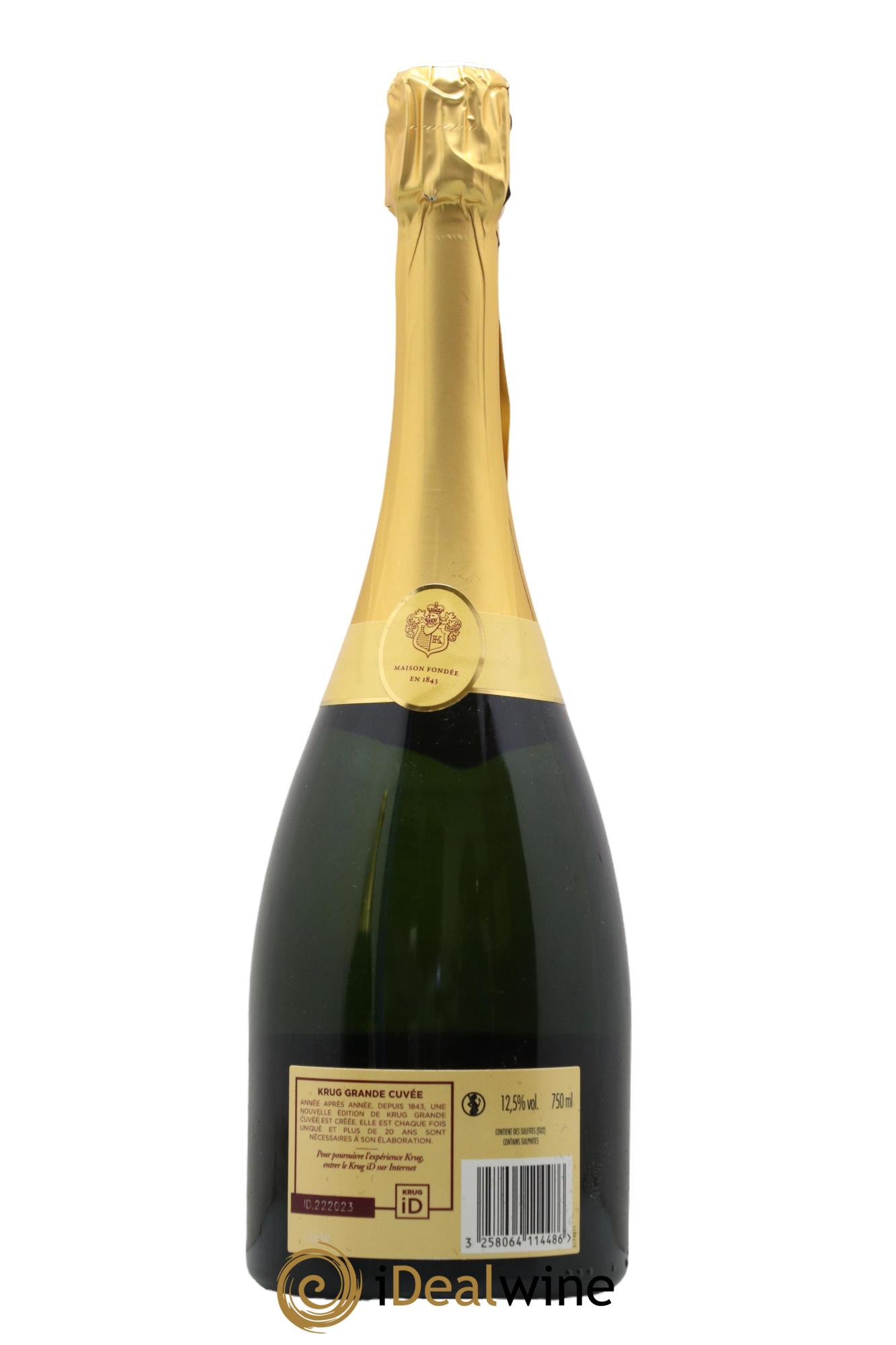 Grande Cuvée Brut - 171ème édition Krug - Lot de 1 bouteille - 1