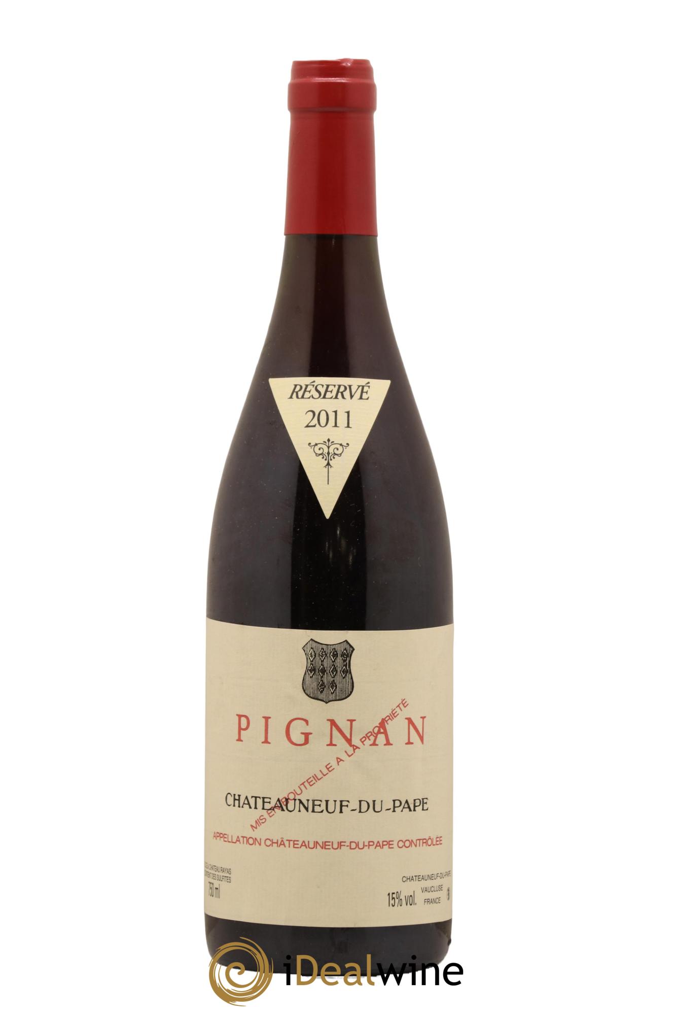 Châteauneuf-du-Pape Pignan Emmanuel Reynaud 2011 - Lot de 1 bouteille - 0