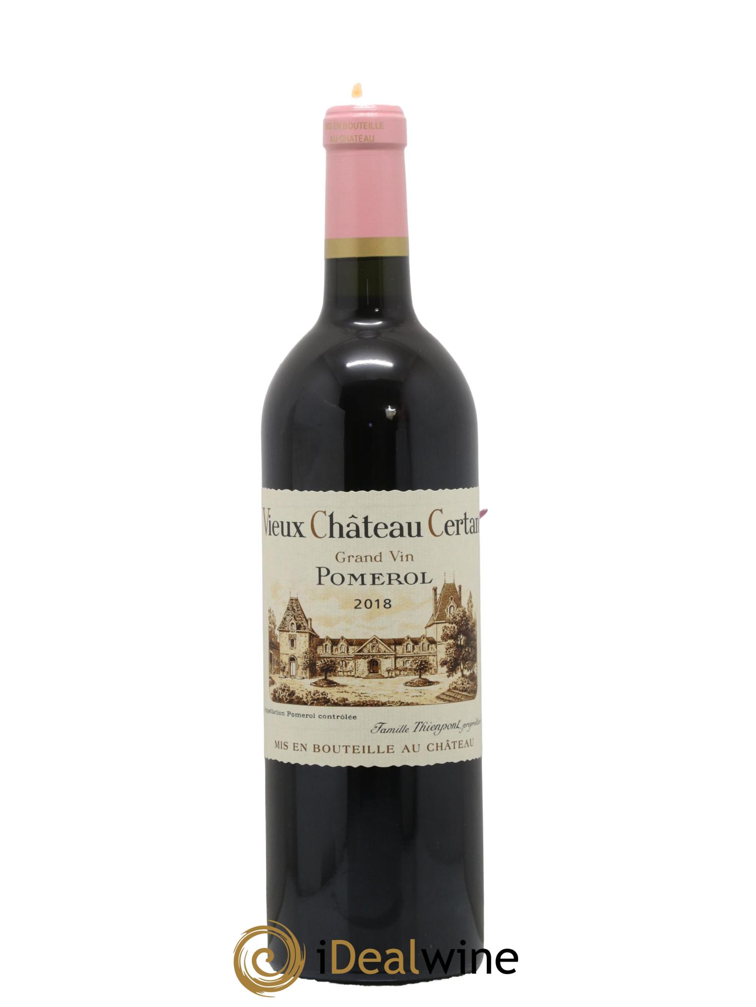 Vieux Château Certan 2018 - Lot de 1 bouteille - 0