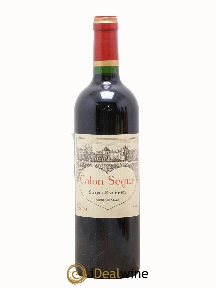 Château Calon Ségur 3ème Grand Cru Classé 2004 - Lot de 1 bouteille - 0