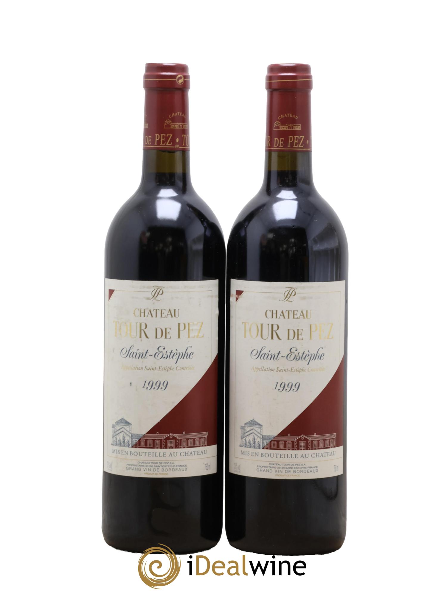 Château Tour de Pez Cru Bourgeois 1999 - Lot de 2 bouteilles - 0