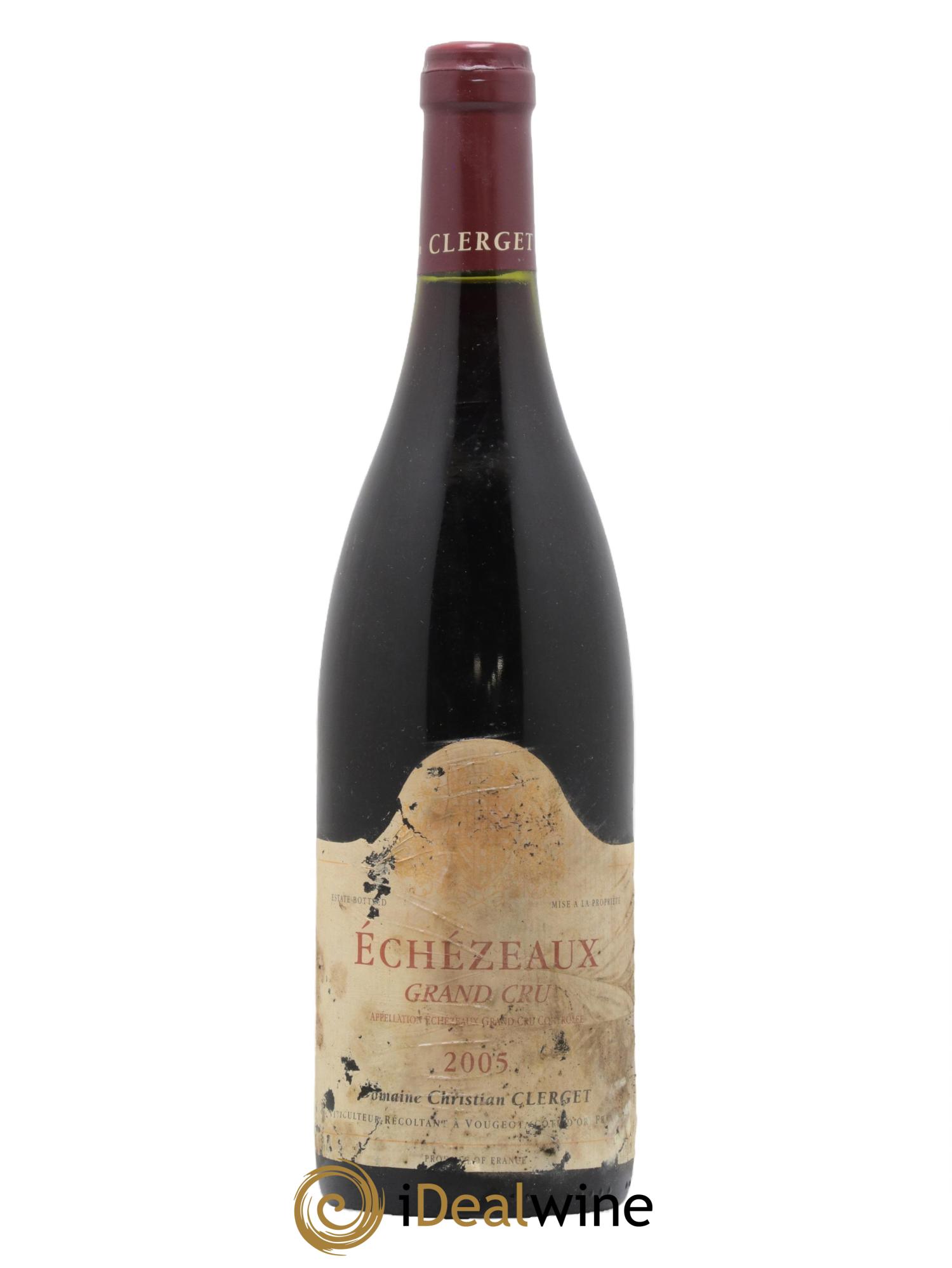 Echezeaux Grand Cru Christian Clerget 2005 - Lot de 1 bouteille - 0