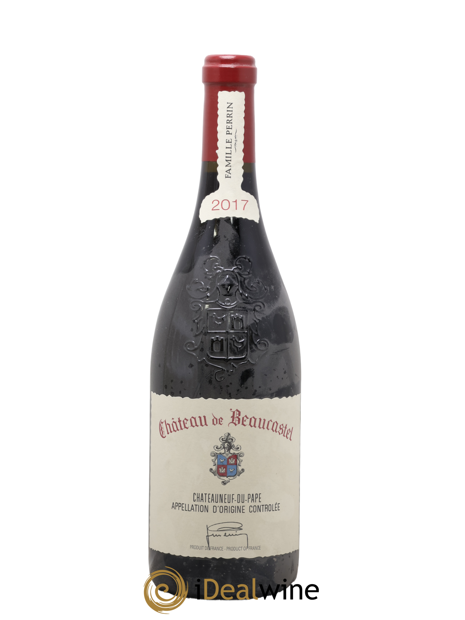 Châteauneuf-du-Pape Château de Beaucastel Famille Perrin 2017 - Lot de 1 bouteille - 0