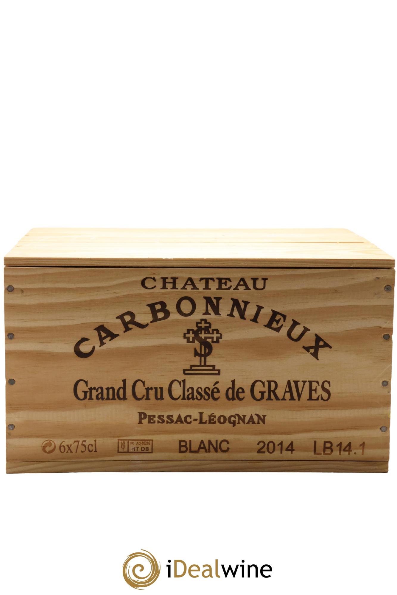 Château Carbonnieux Cru Classé de Graves 2014 - Lotto di 6 bottiglie - 1