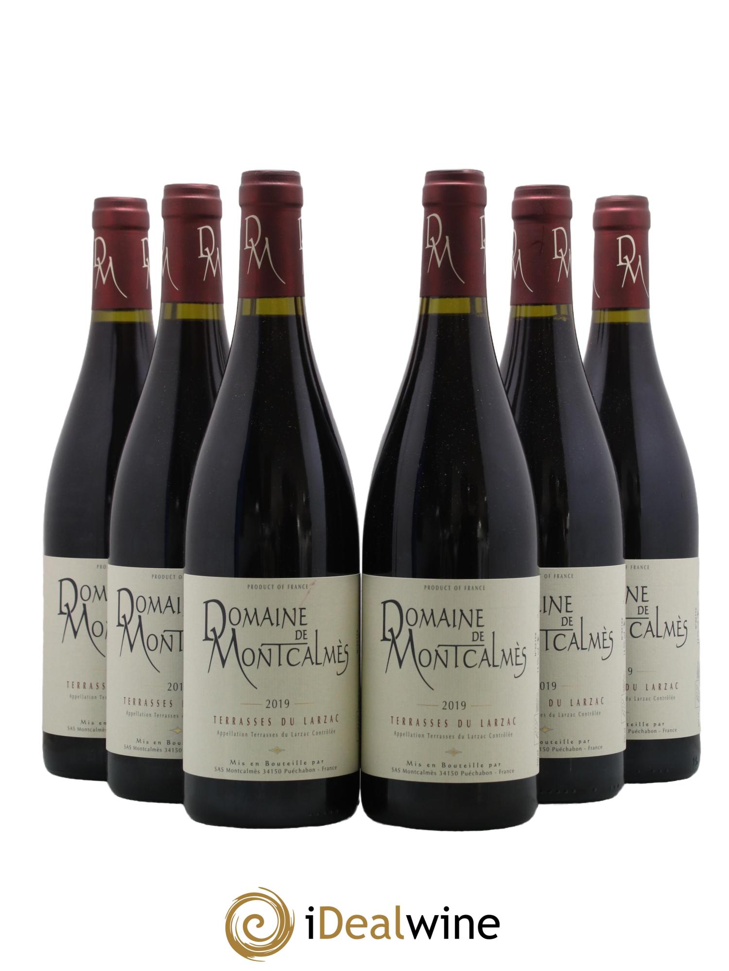 Terrasses du Larzac Domaine de Montcalmès Frédéric Pourtalié 2019 - Lot de 6 bouteilles - 0