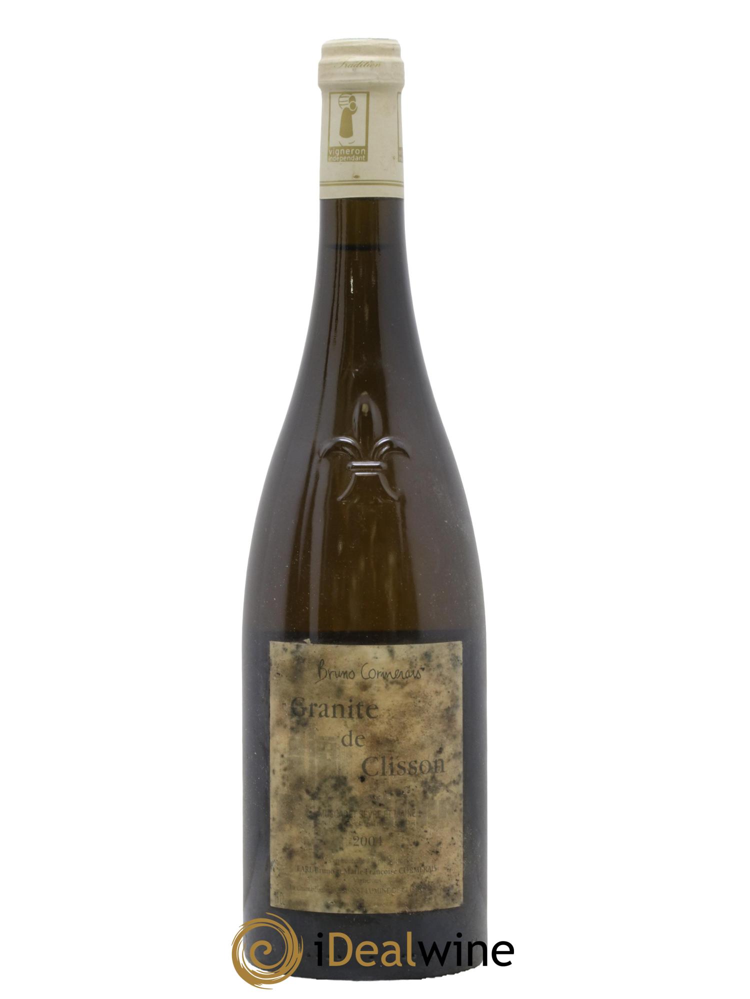 Muscadet-Sèvre-et-Maine Granite de Clisson Bruno Cormerais 2004 - Lot of 1 bottle - 0