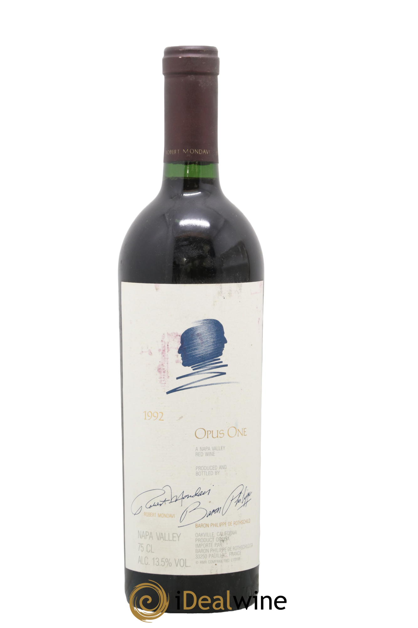 Napa Valley Opus One Robert Mondavi 1992 - Posten von 1 Flasche - 0