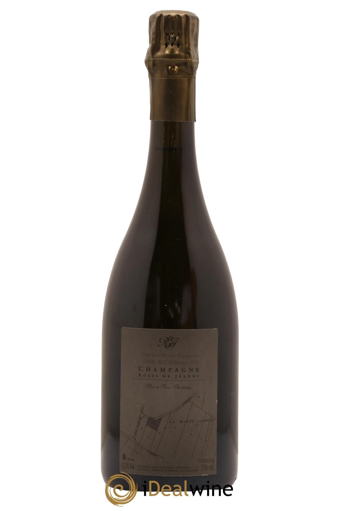 Roses de Jeanne La Haute-Lemblé Cédric Bouchard 2013 - Lot of 1 bottle - 1
