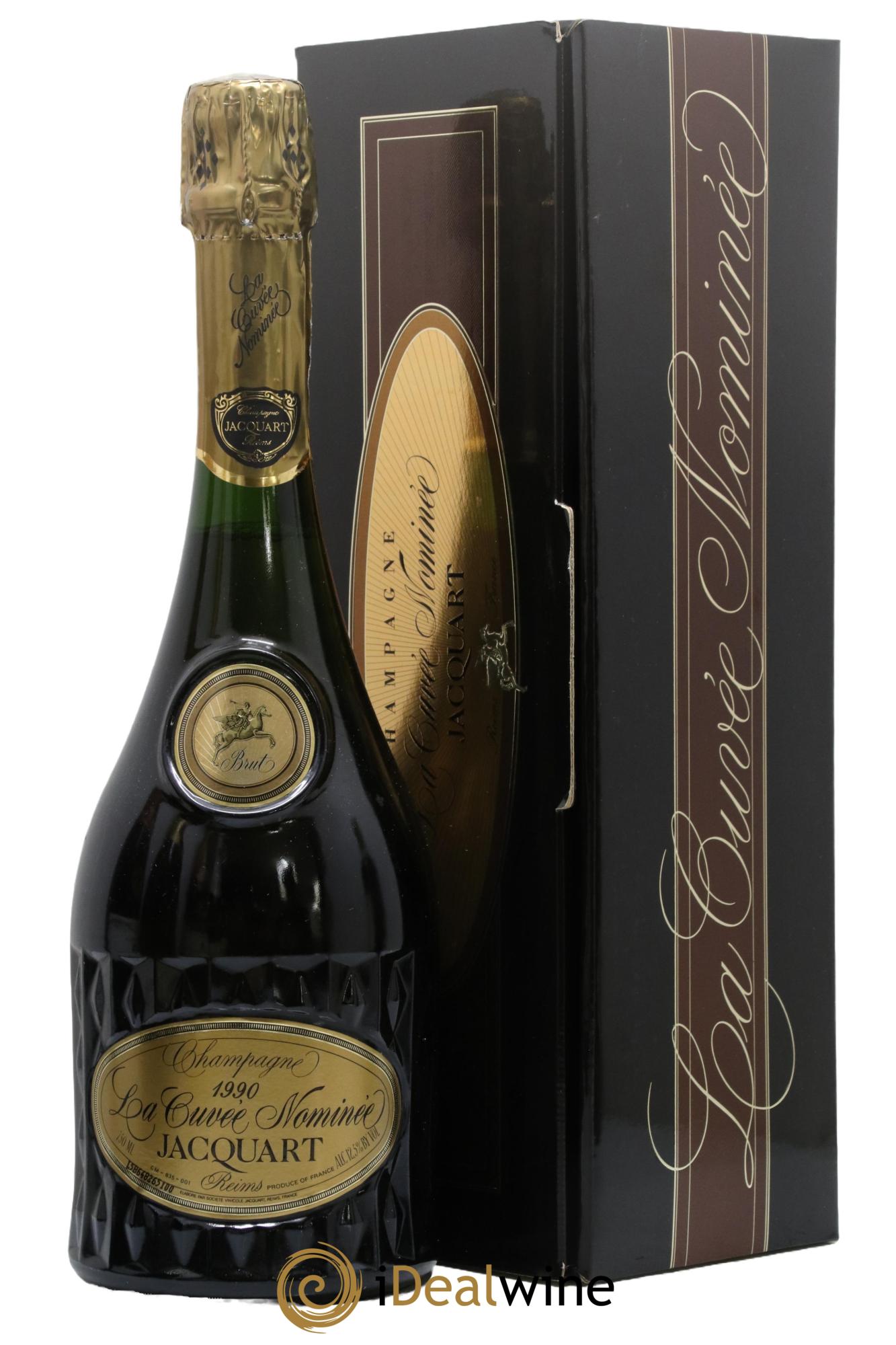 Champagne Cuvée Nominée Jacquart 1990 - Posten von 1 Flasche - 0