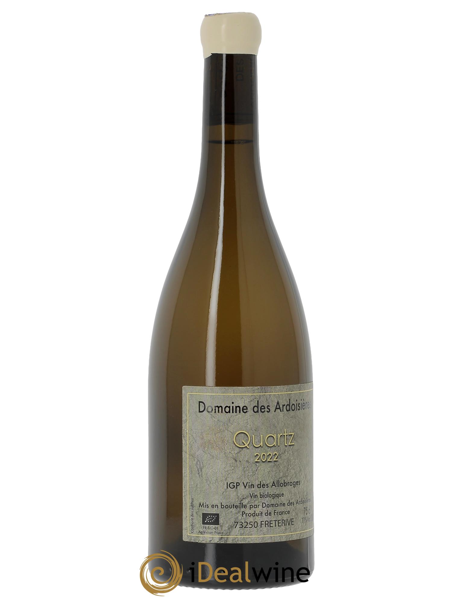 Vin des Allobroges Cevins Quartz Ardoisières (Domaine des)  2022 - Lot of 1 bottle - 2