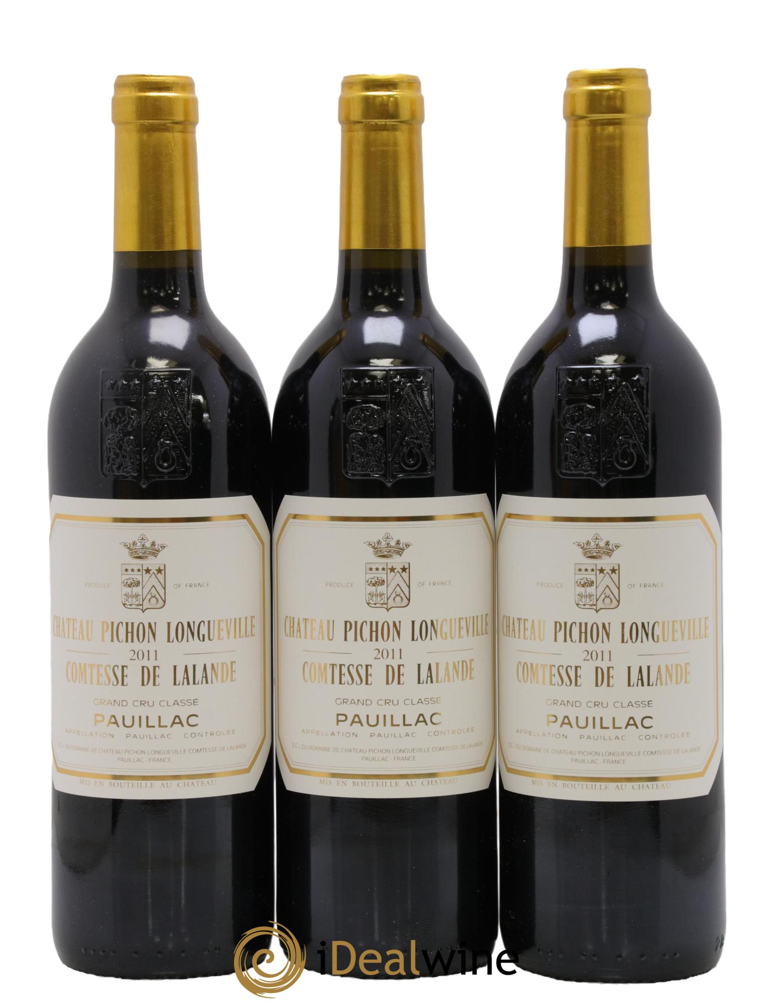 Château Pichon Longueville Comtesse de Lalande 2ème Grand Cru Classé 2011 - Lot of 6 bottles - 2