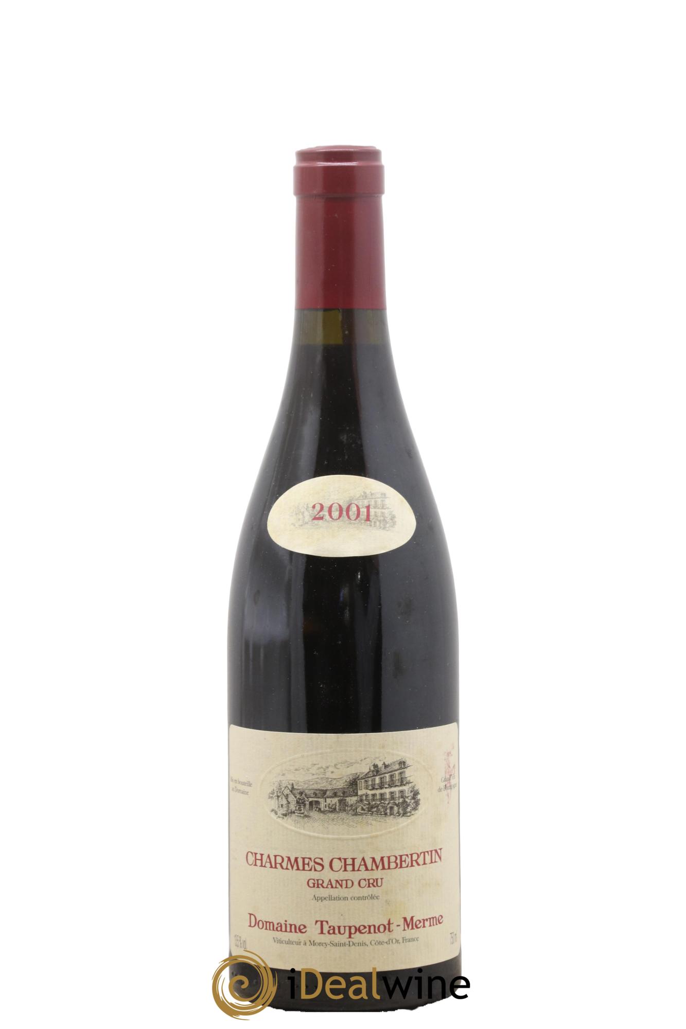 Charmes-Chambertin Grand Cru Taupenot-Merme 2001 - Posten von 1 Flasche - 0