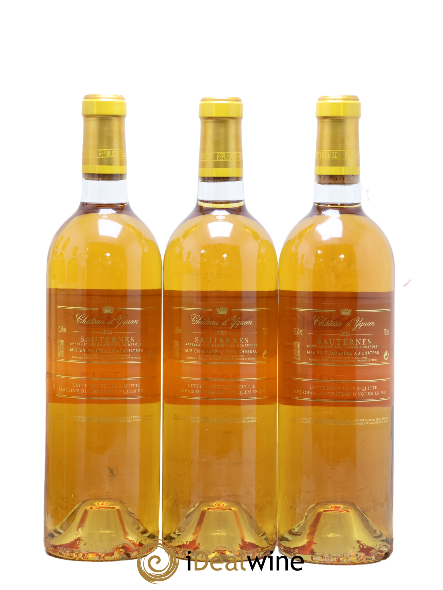 Château d' Yquem 1er Cru Classé Supérieur 2013 - Lot de 6 bouteilles - 4
