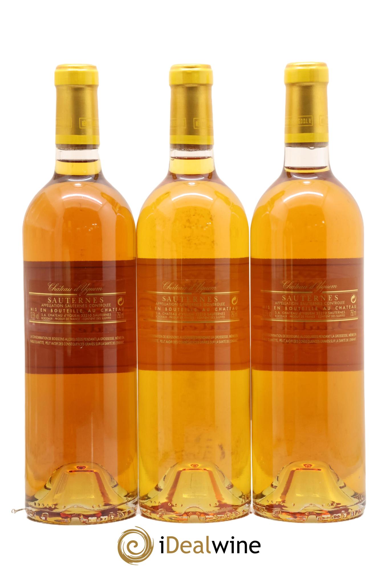 Château d' Yquem 1er Cru Classé Supérieur 2008 - Lot de 6 bouteilles - 4