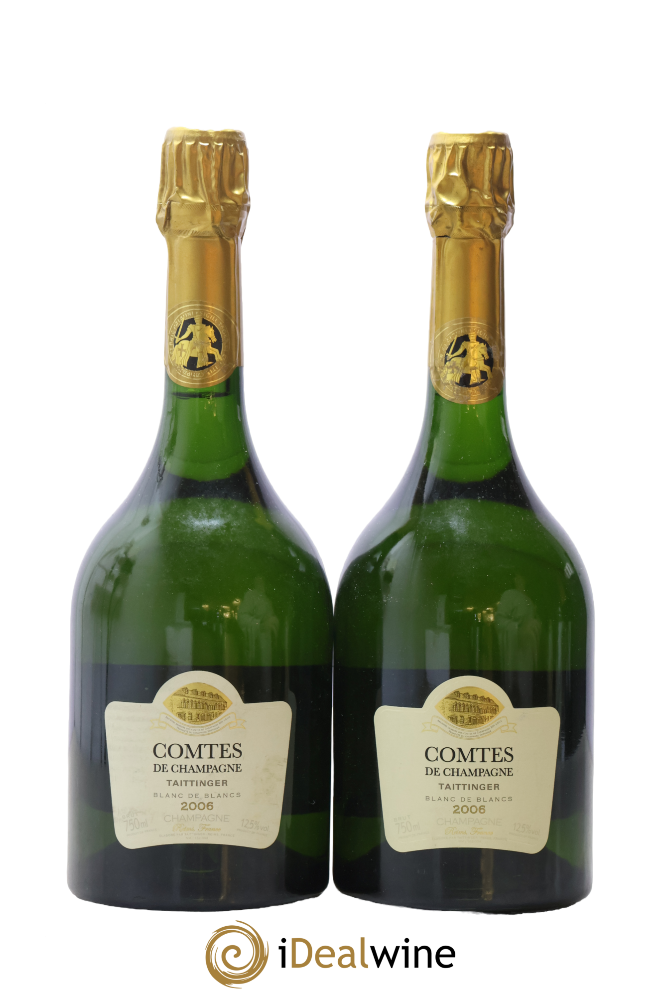 Comtes de Champagne Taittinger 2006 - Lot de 2 bouteilles - 0